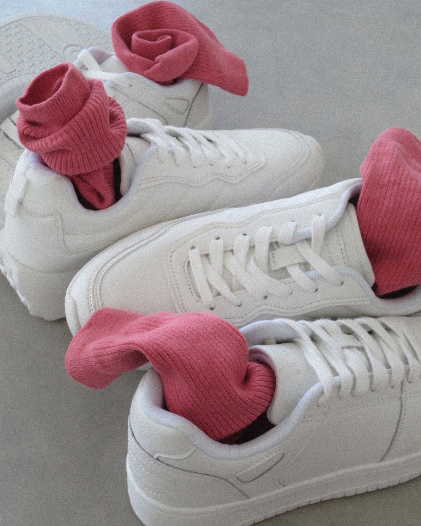 White trainers