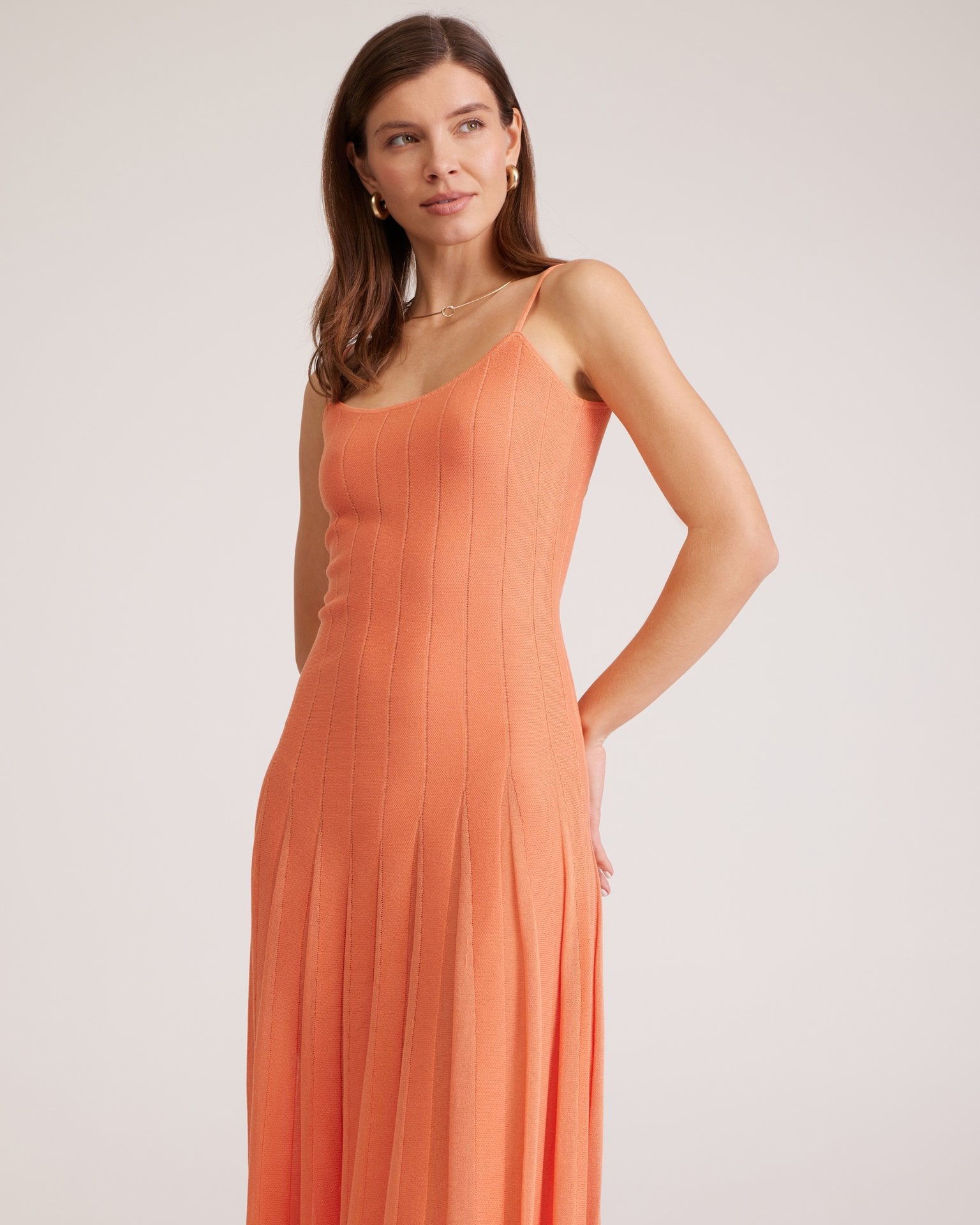 Orange dress