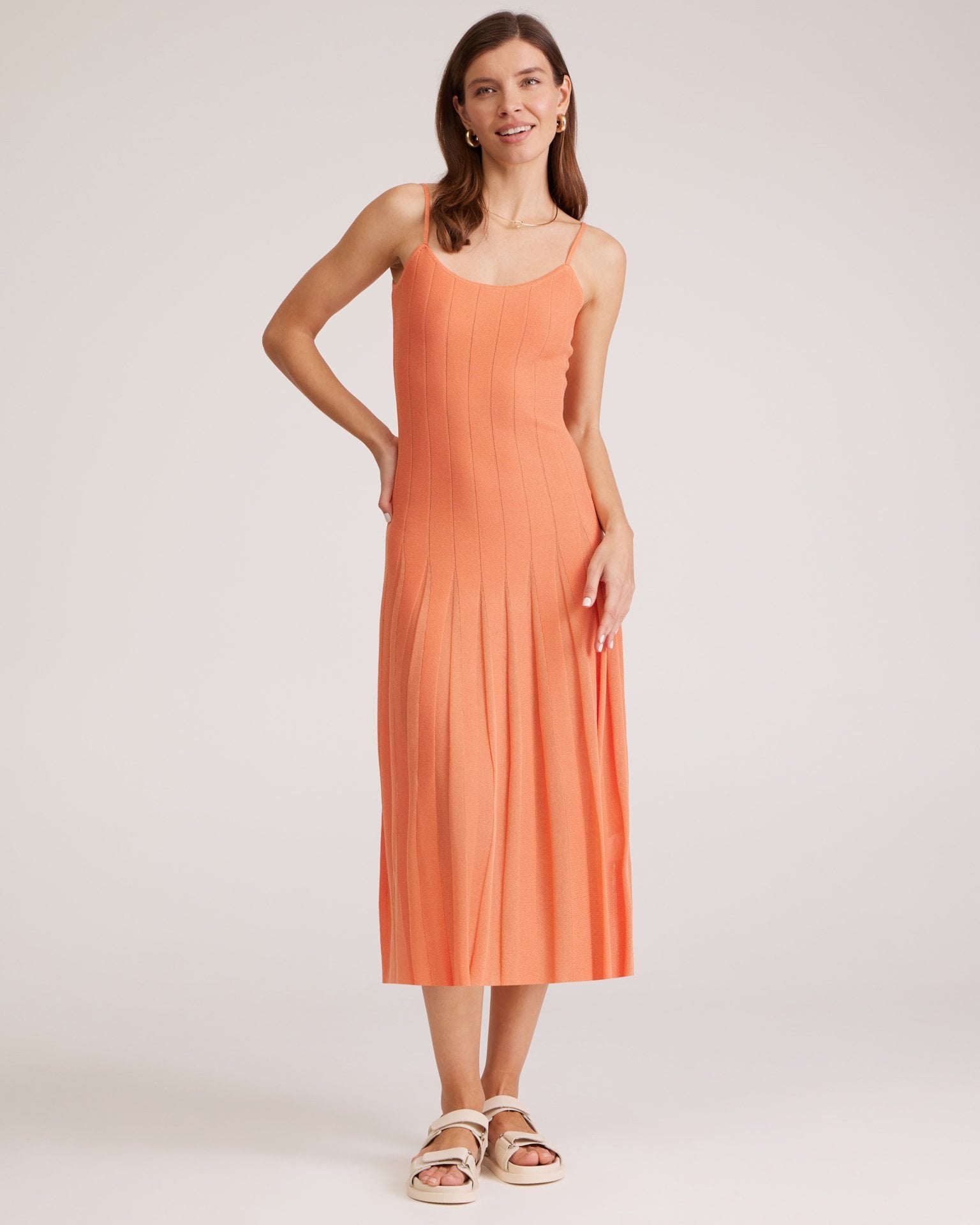 Orange dress