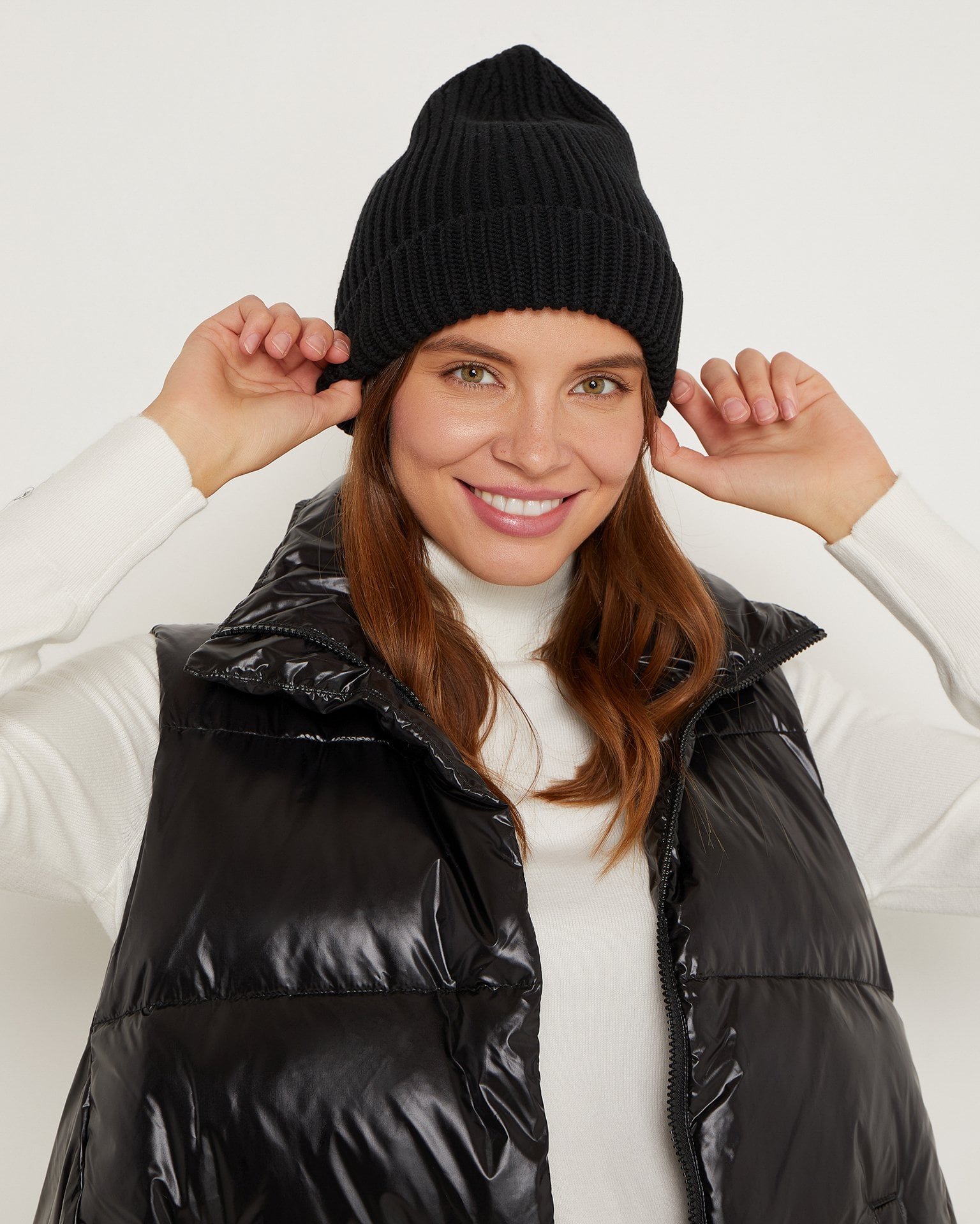 Black beanie