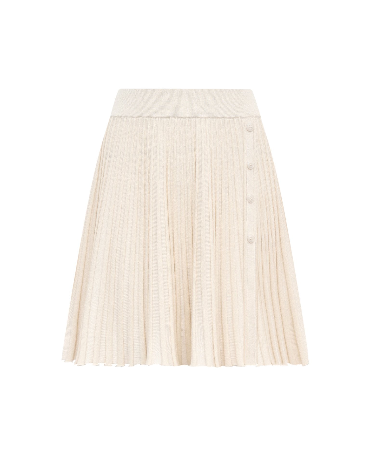 Knit mini skirt