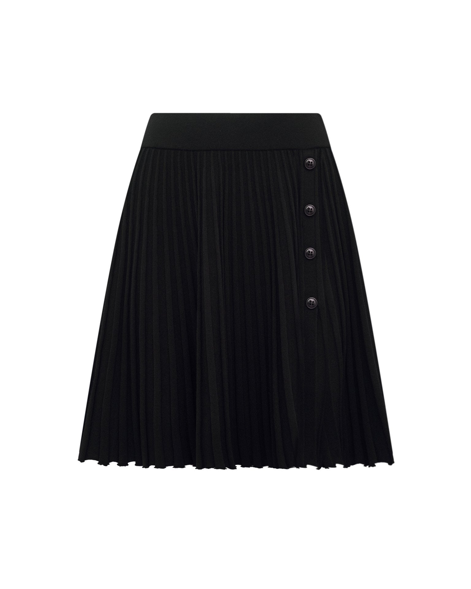 Knit mini skirt