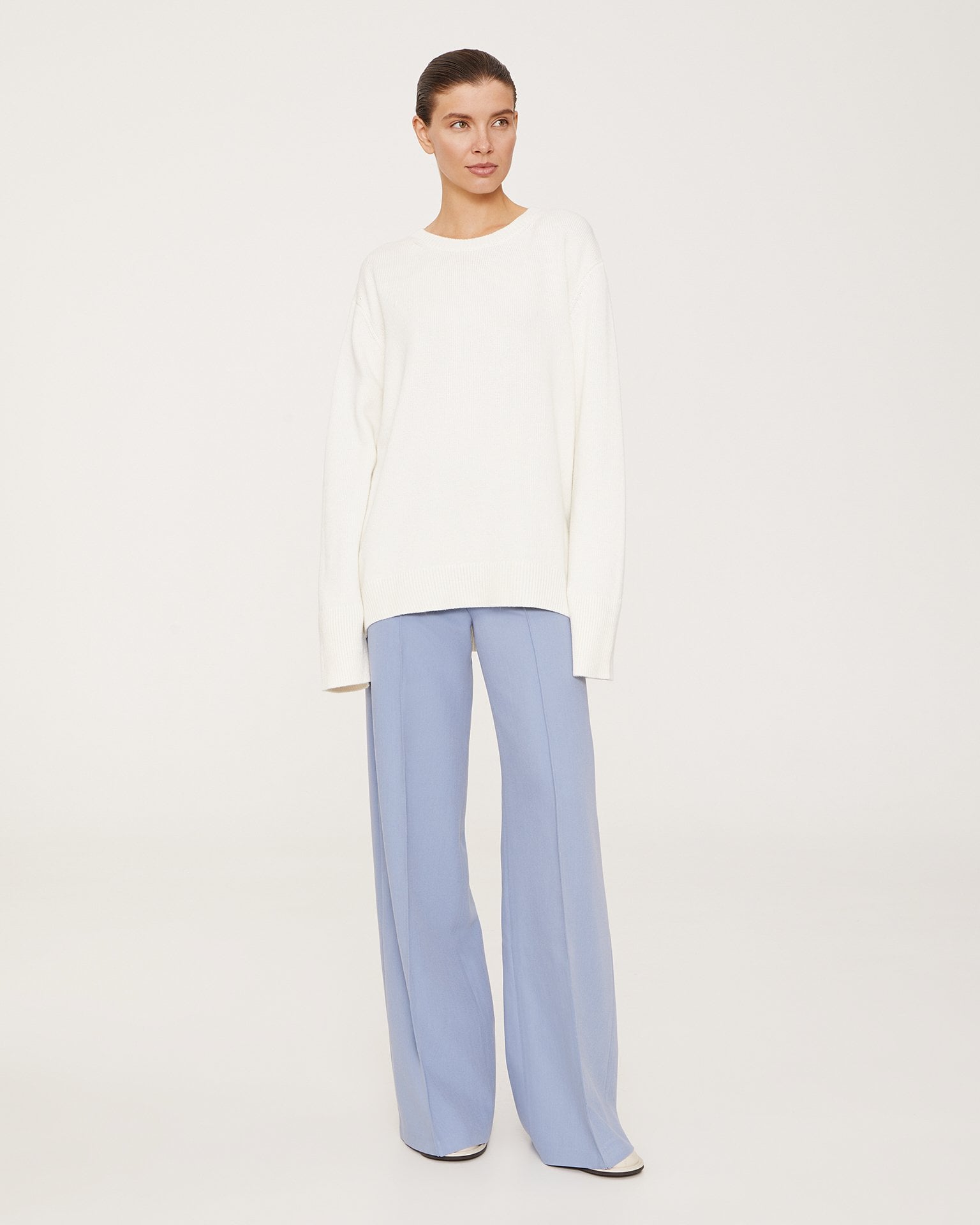 Blended yarn jumper