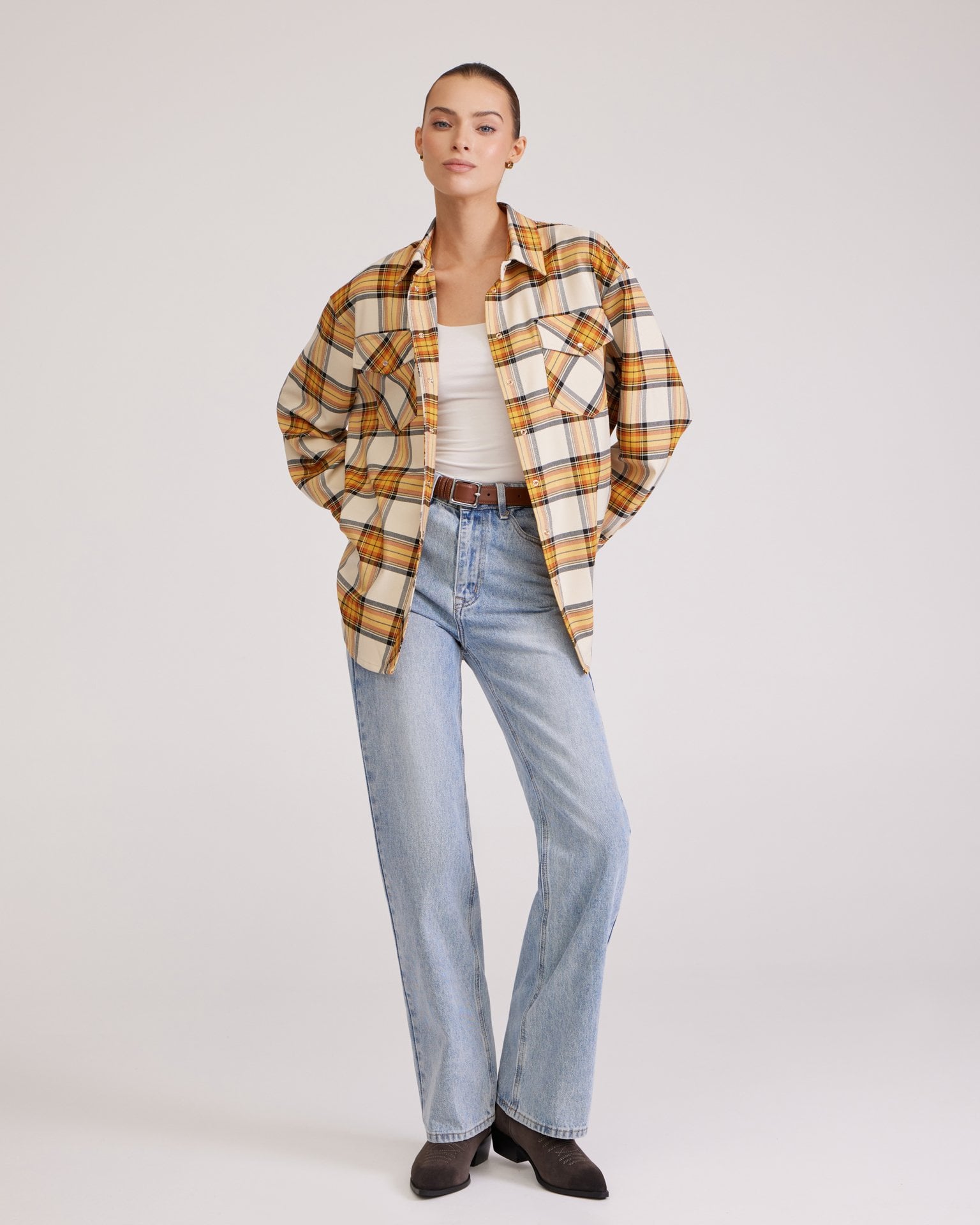 Checked shirt