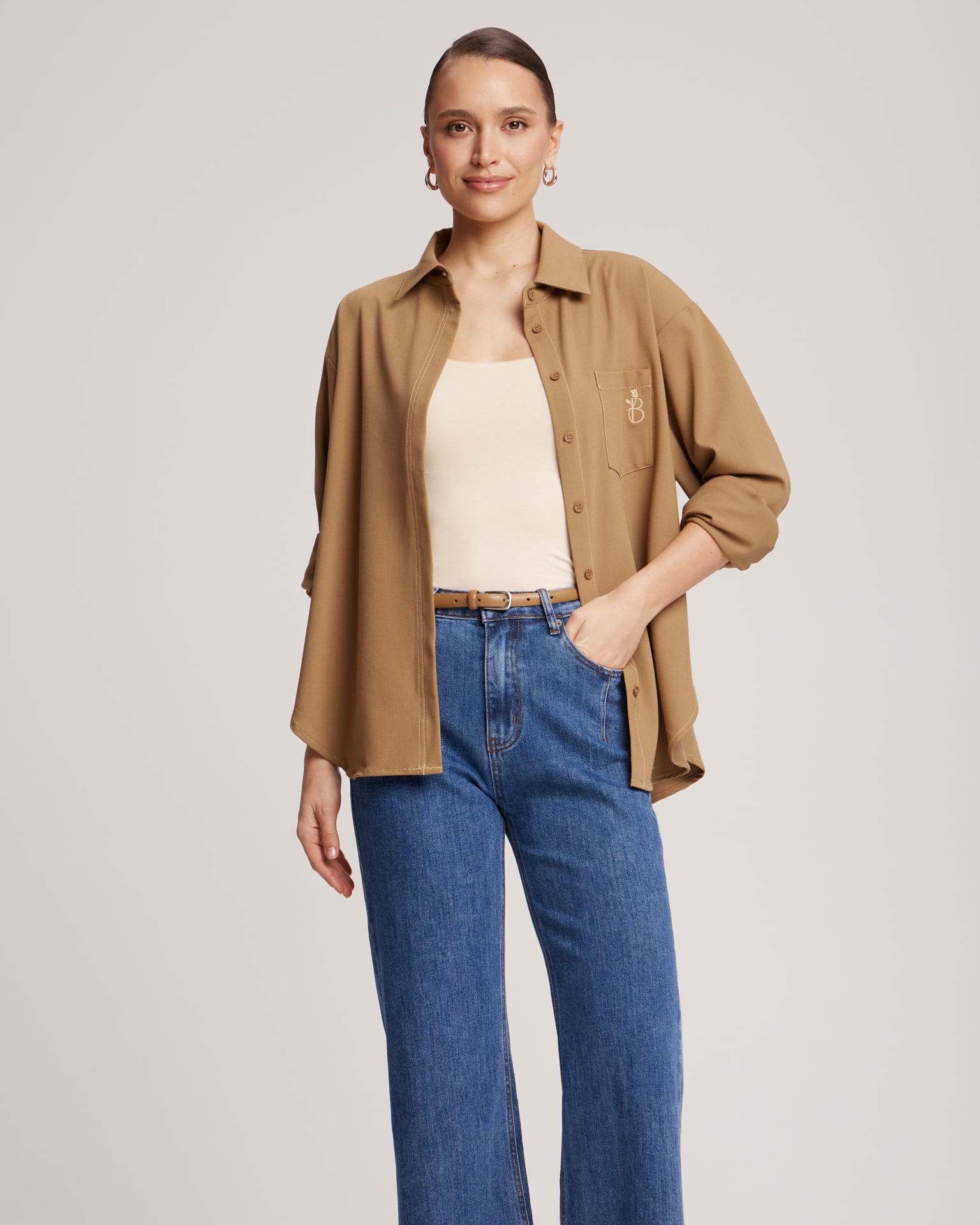 Flared jeans