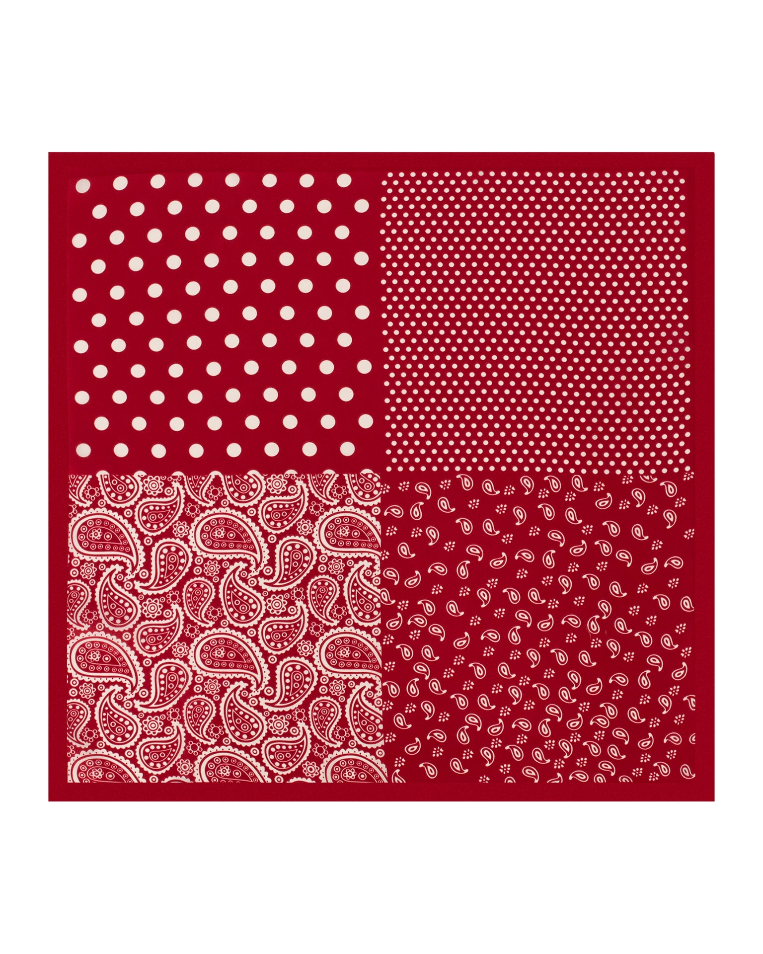Polka dot scarf