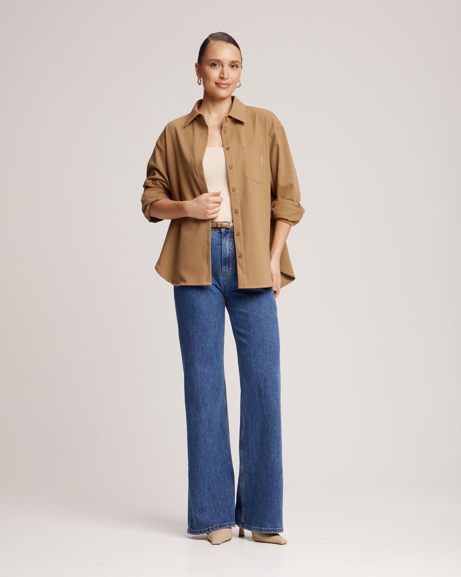 Flared jeans