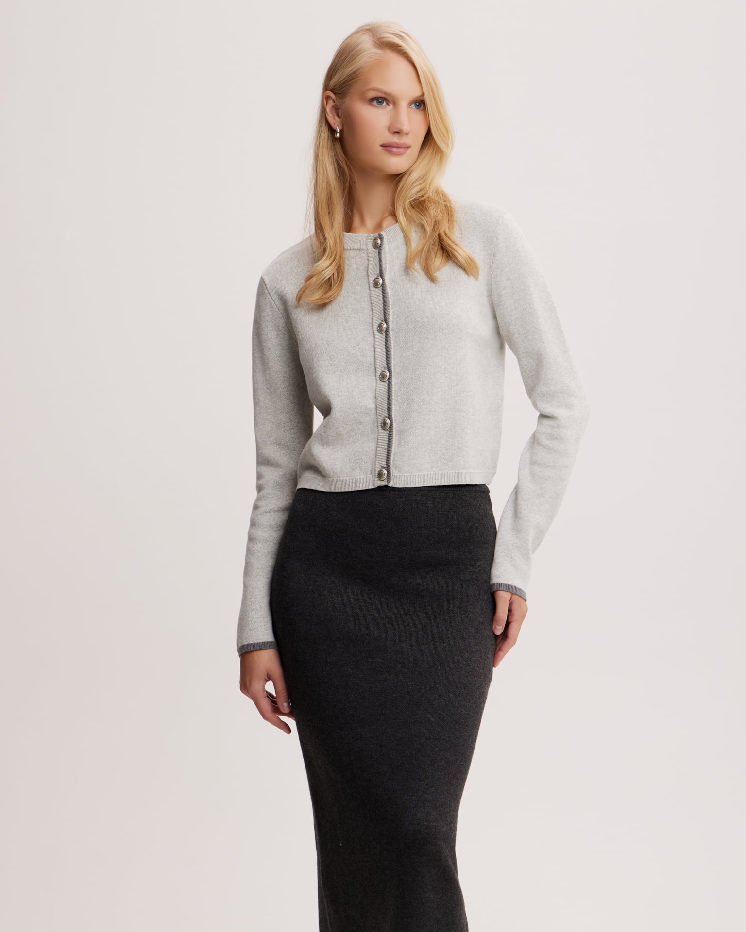 Cropped cardigan