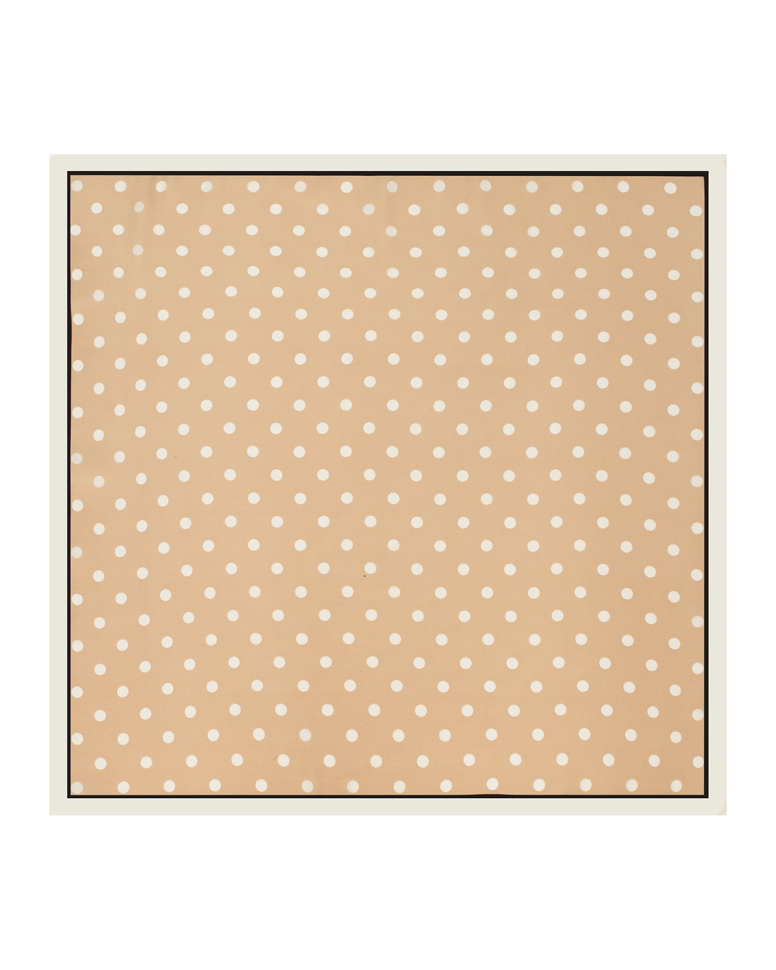 Polka dot scarf