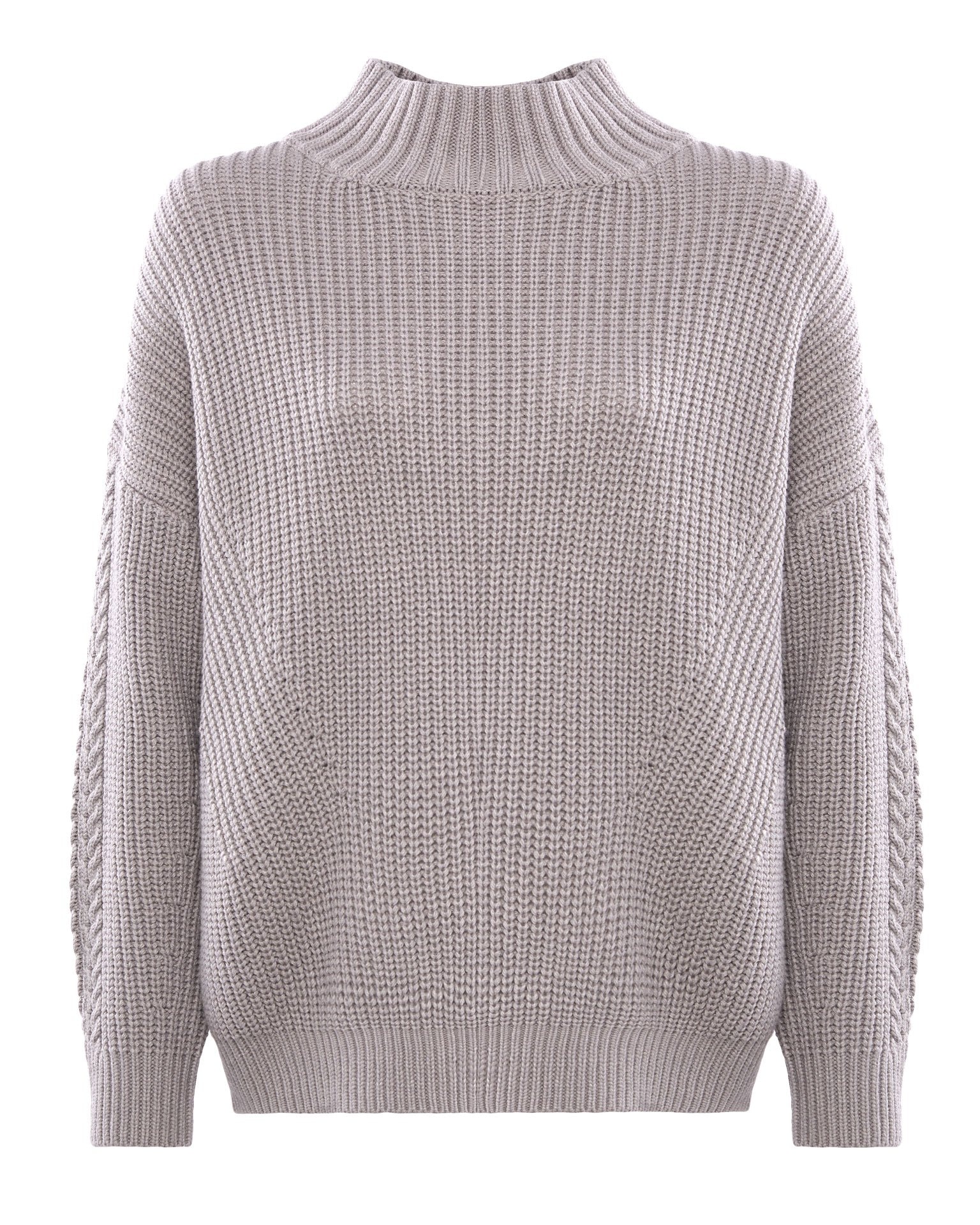 Chunky knit sweater, Grey — photo 7