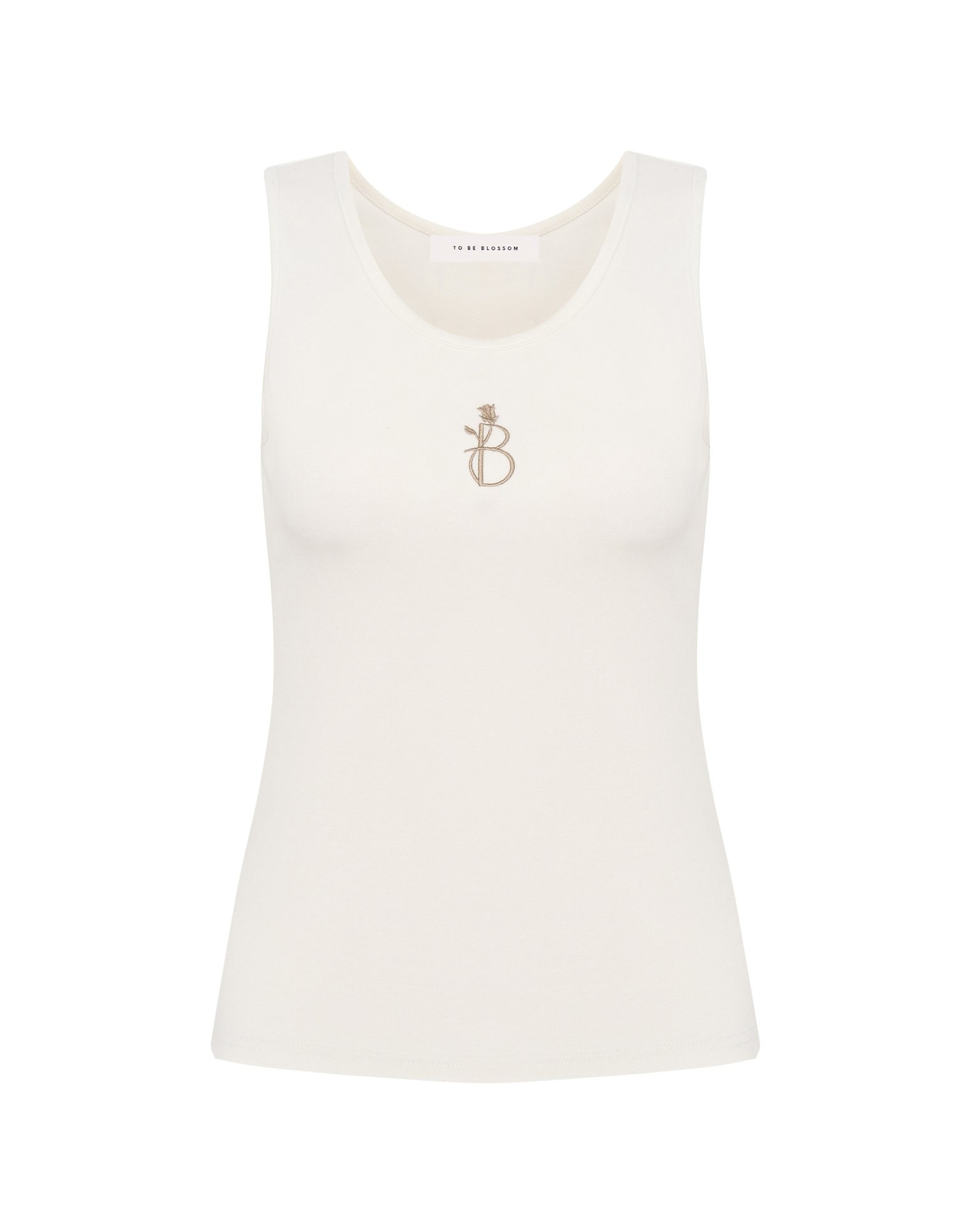 Sleeveless Top, White — photo 7