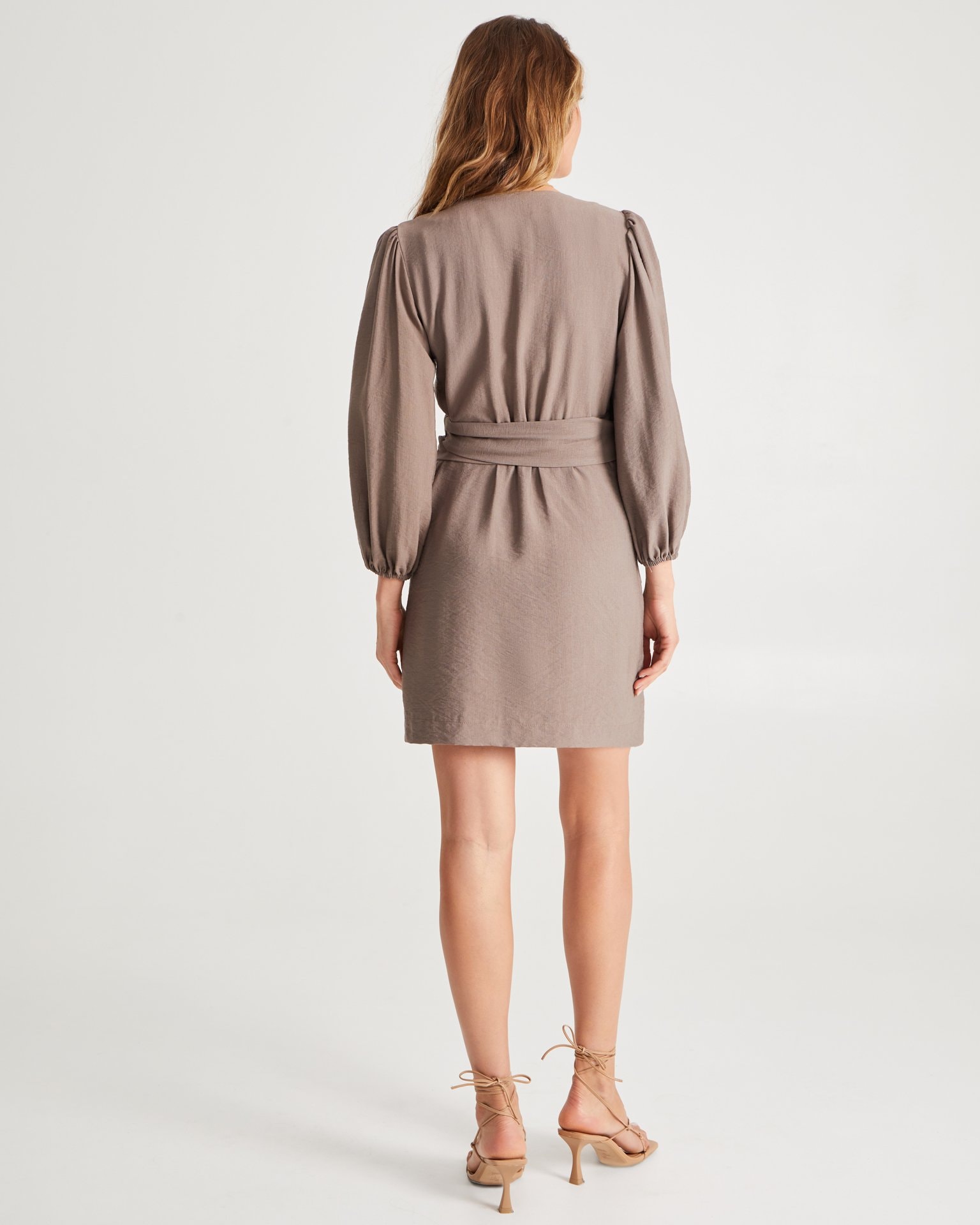 Viscose dress, Brown — photo 2