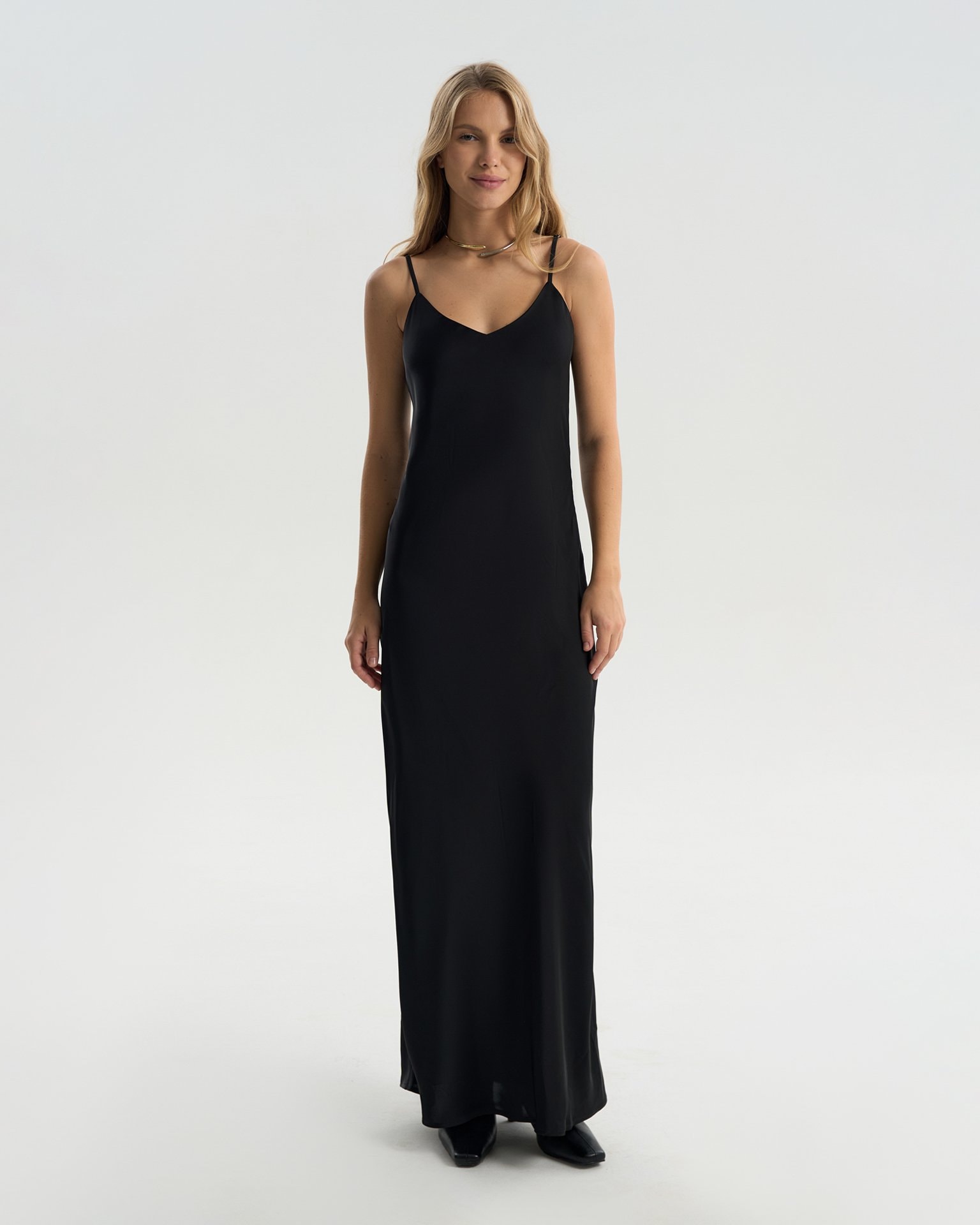 Slip dress, Black