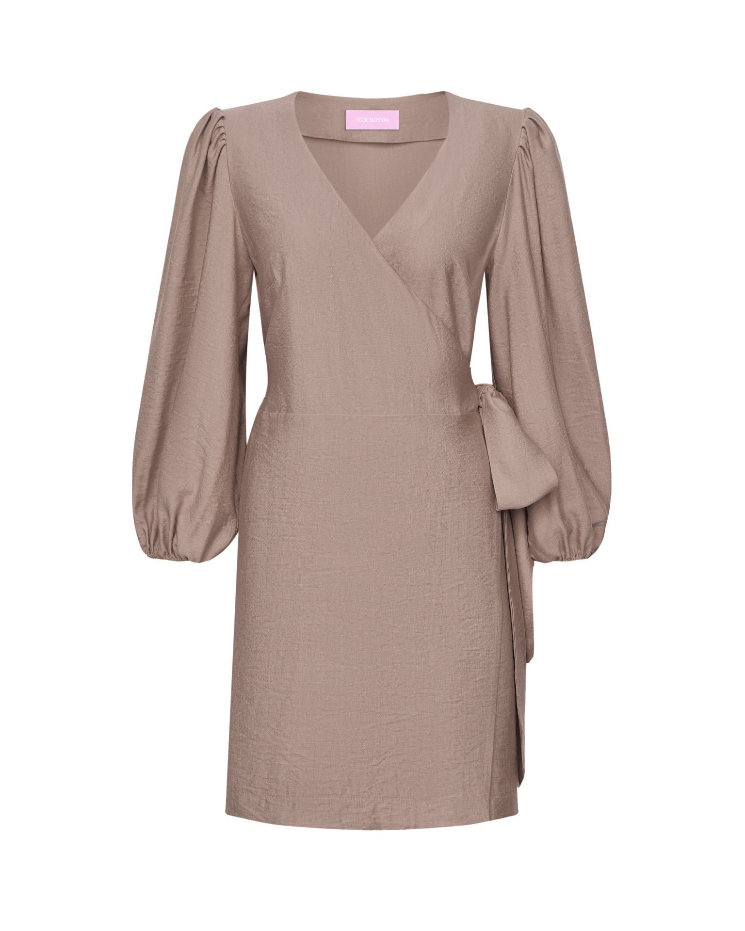 Viscose dress, Brown — photo 6