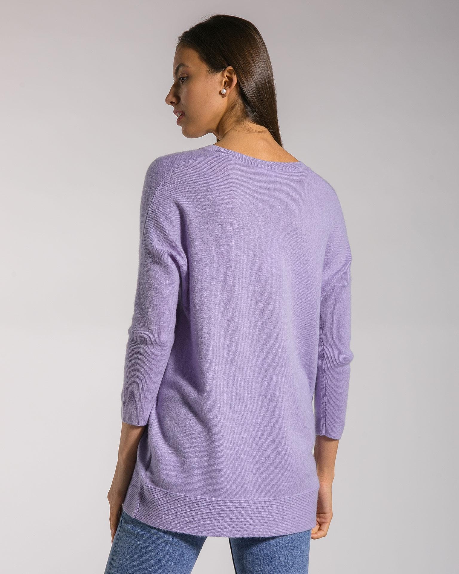 A cosy lavender-hued jumper in 100% cashmere, Lavender — photo 5
