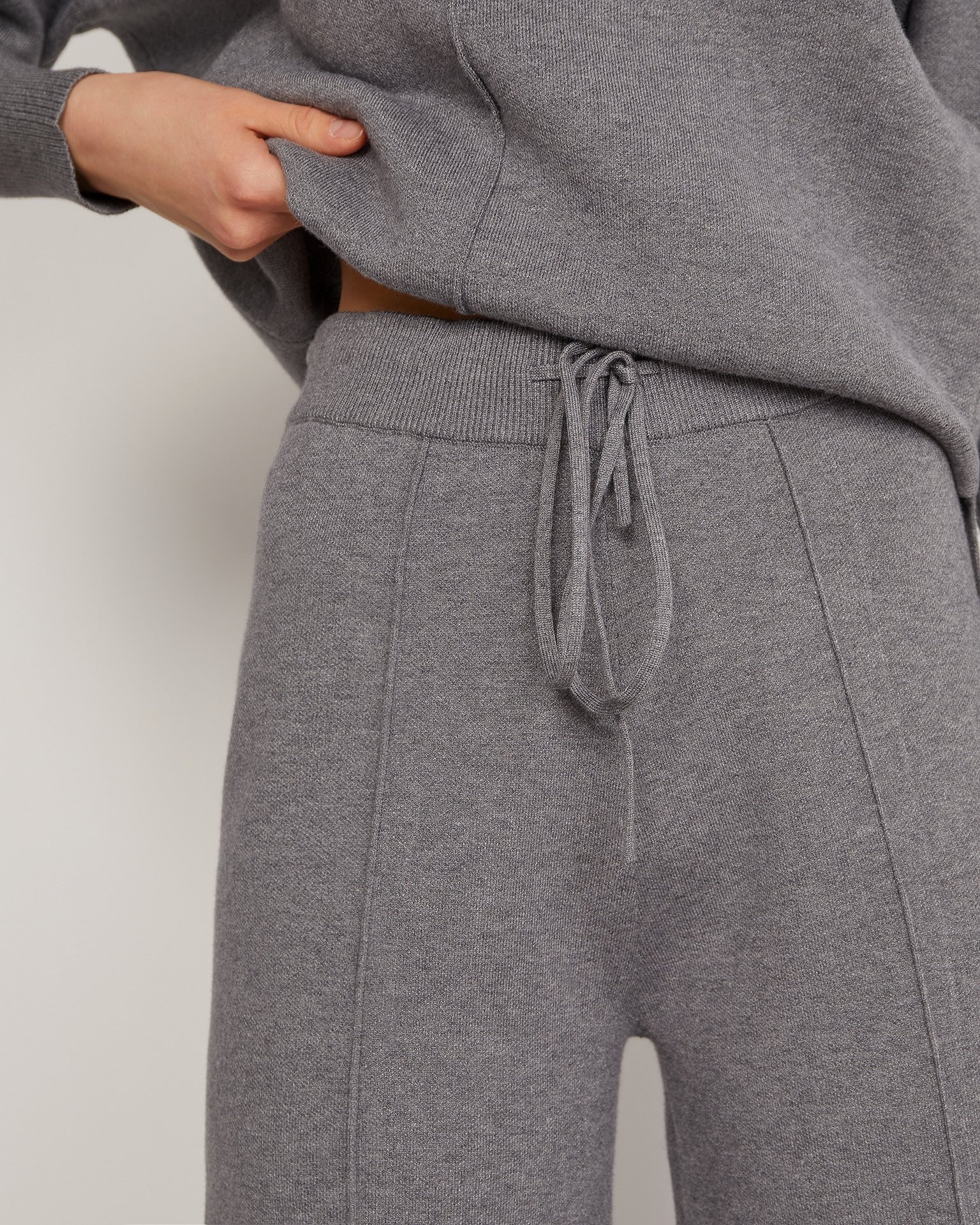 Melange grey suit, Grey — photo 4