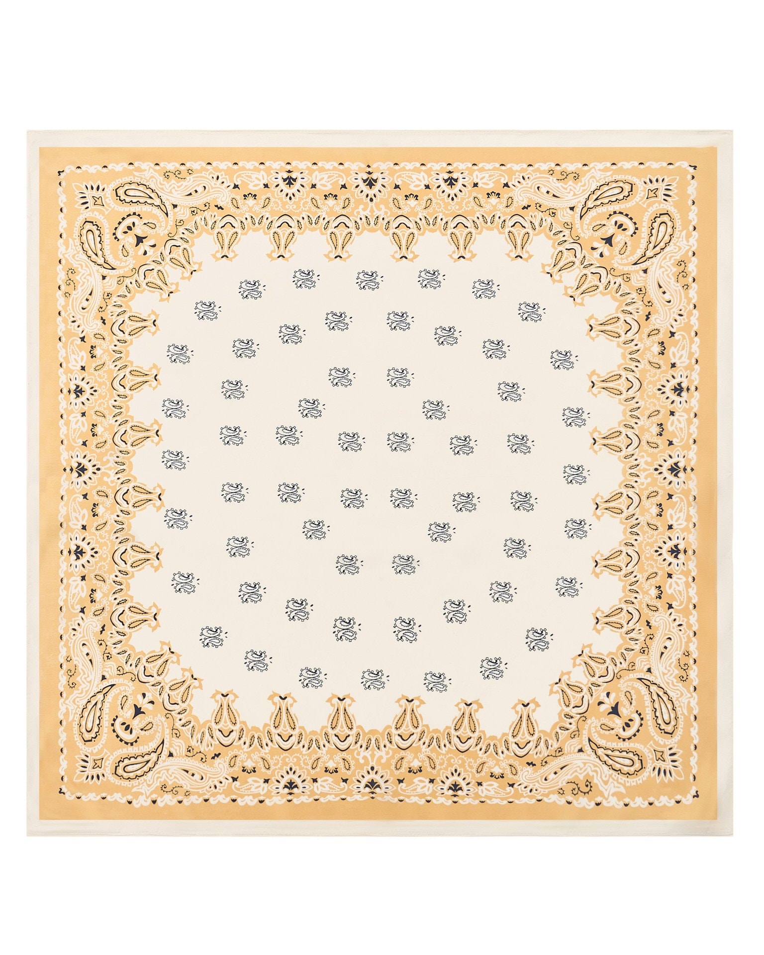 Scarf with Print, Beige — photo 2
