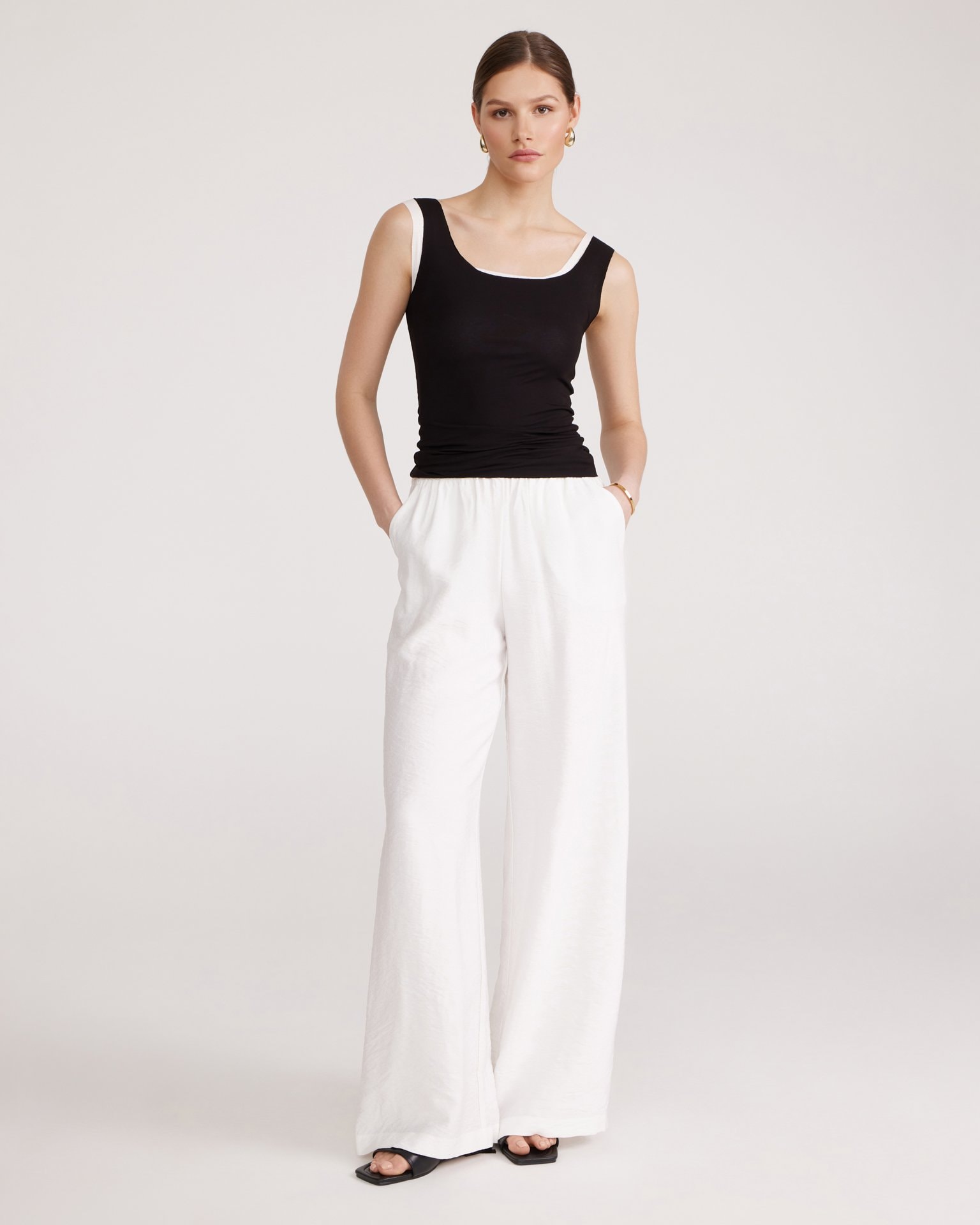 Minimalist Sandals, Black — photo 3