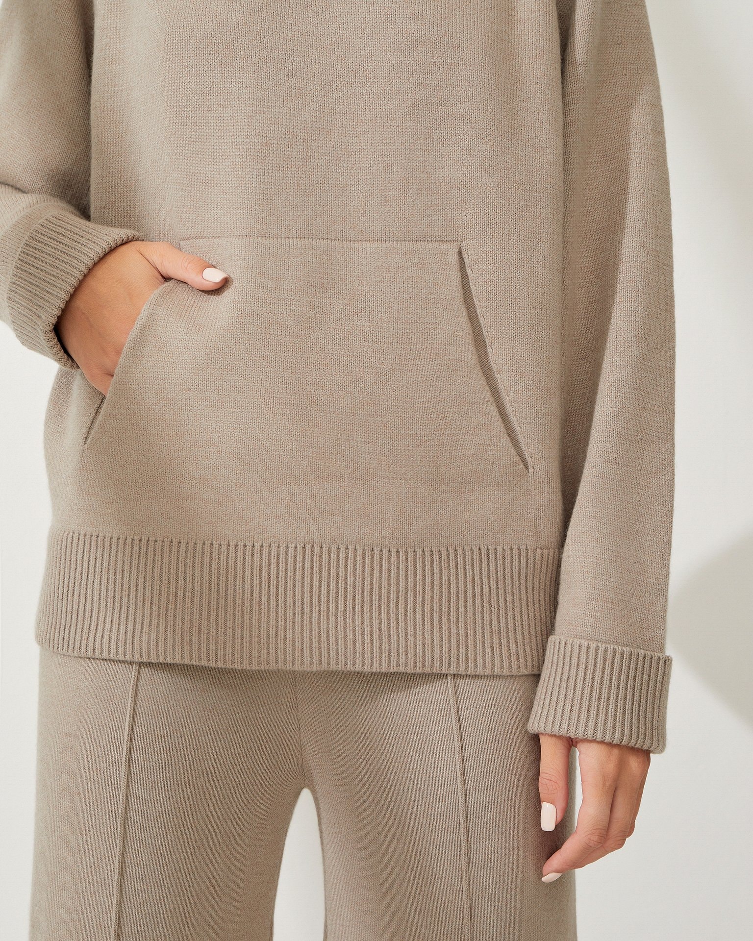 Jumper with Pocket, Brown — photo 7