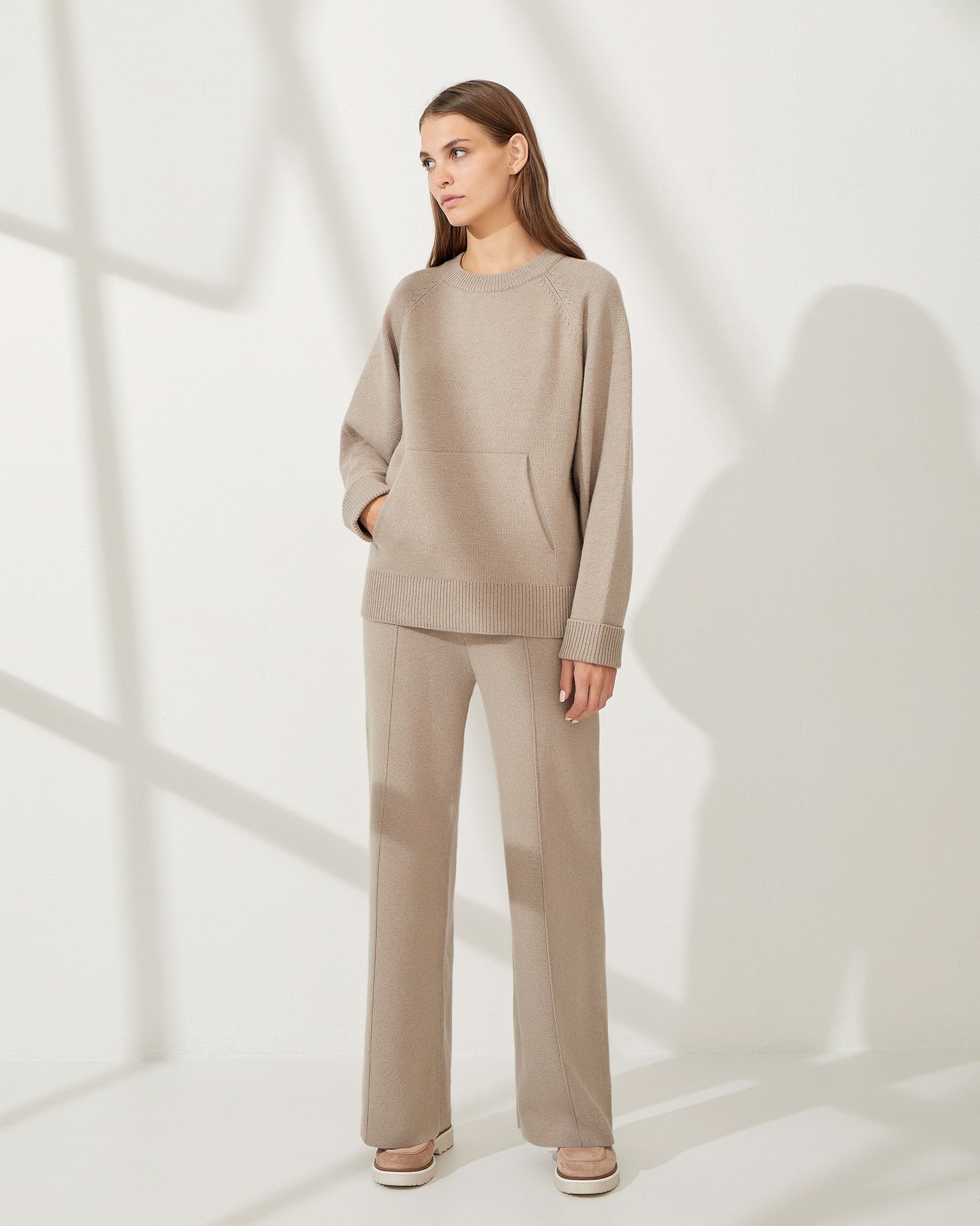 Jumper with Pocket, Brown — photo 5