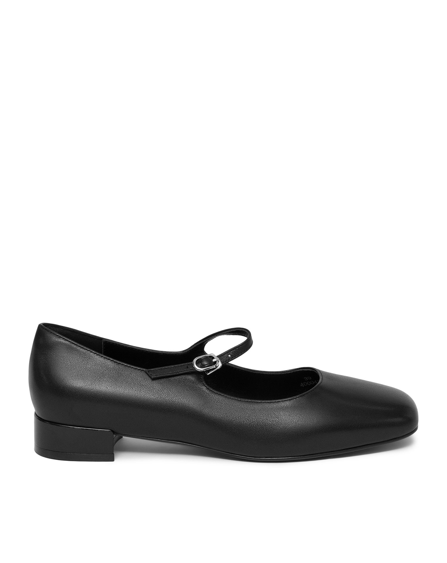Black Mary Jane Shoes, Black — photo 10