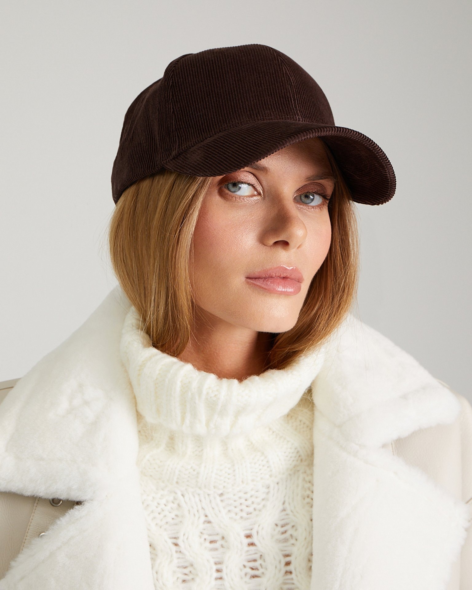 Chocolate-toned baseball cap, Brown — photo 7