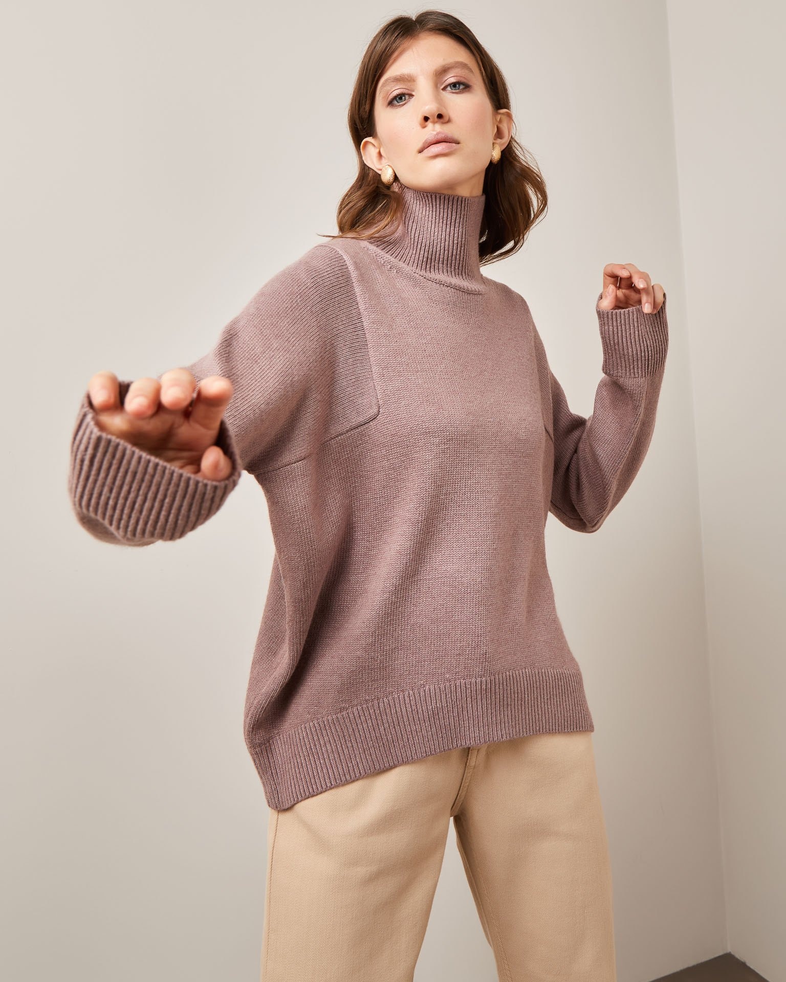 Chocolate jumper, Brown