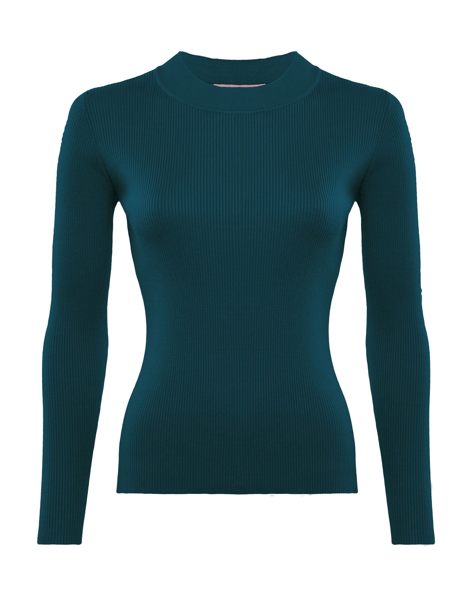 Emerald Turtleneck, Green — photo 6