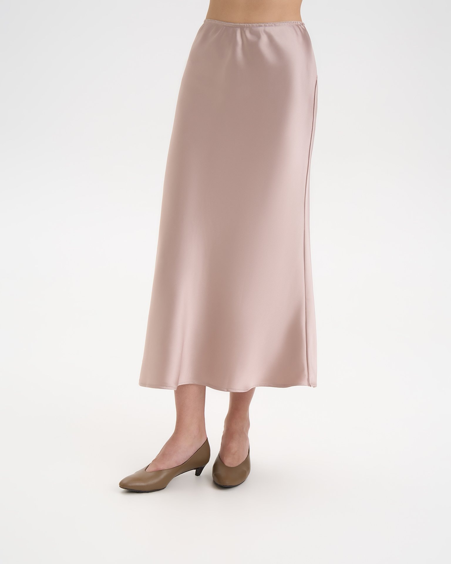 Midi skirt, Beige — photo 3