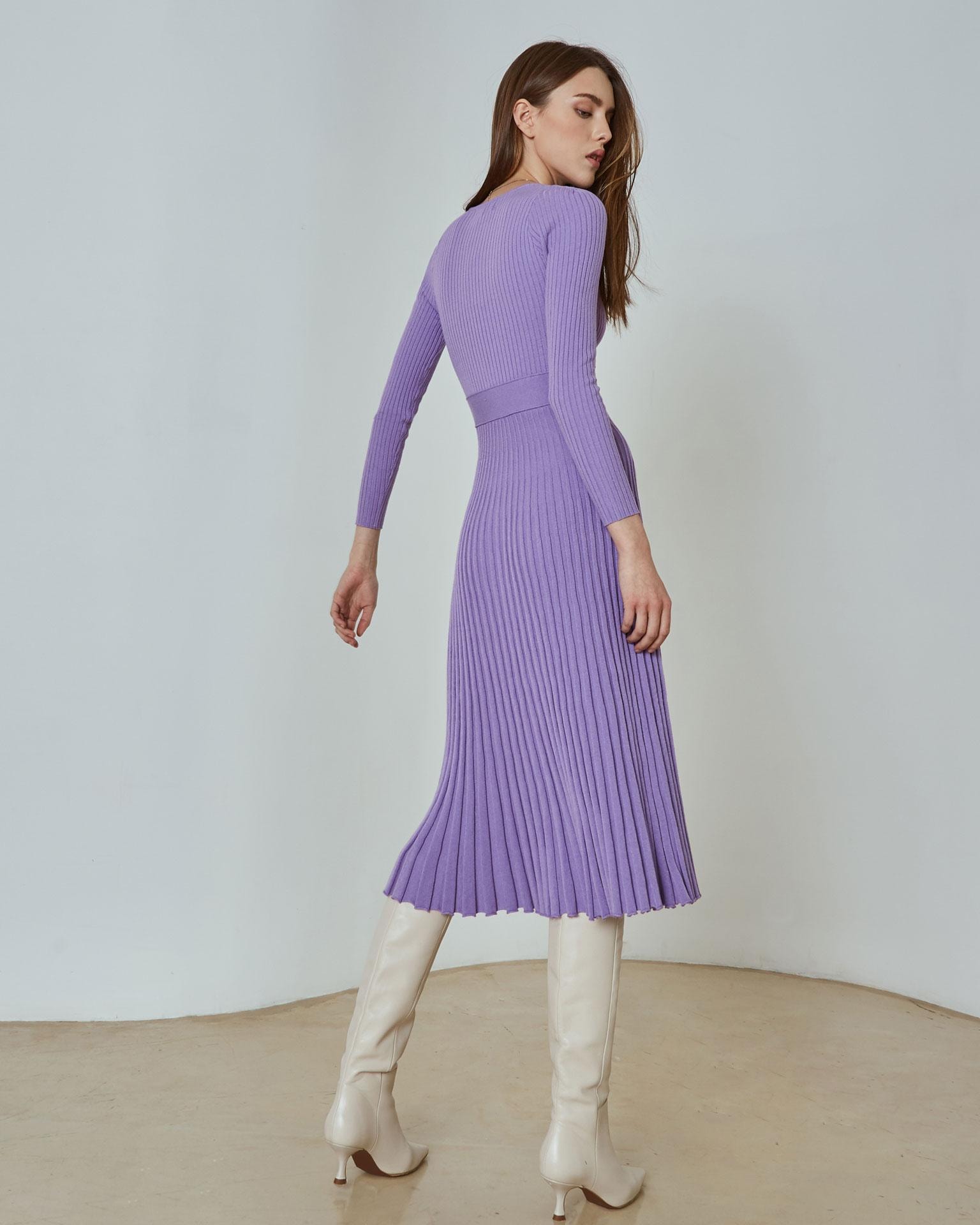 Lavender-coloured dress, Lavender — photo 2