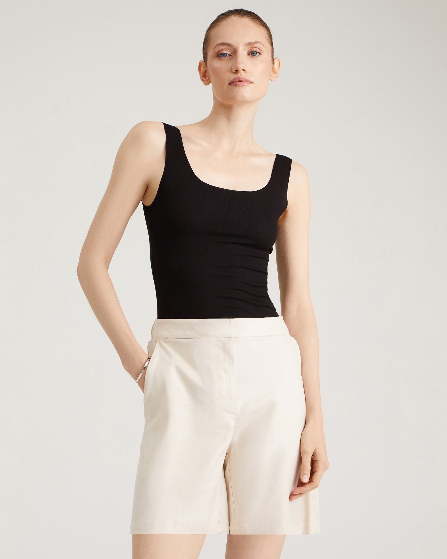 Black vest, Black — photo 2
