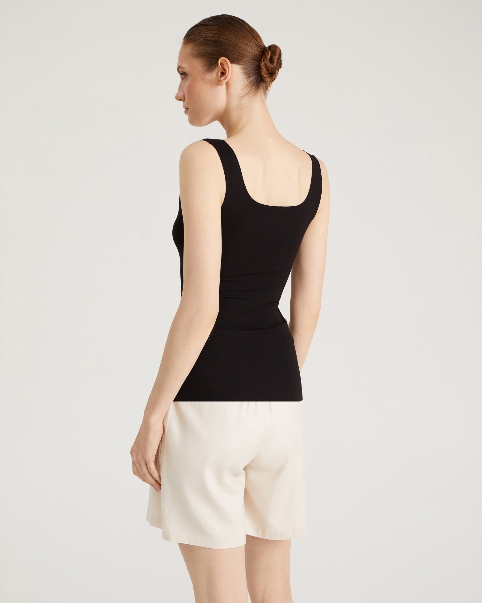 Black vest, Black — photo 3
