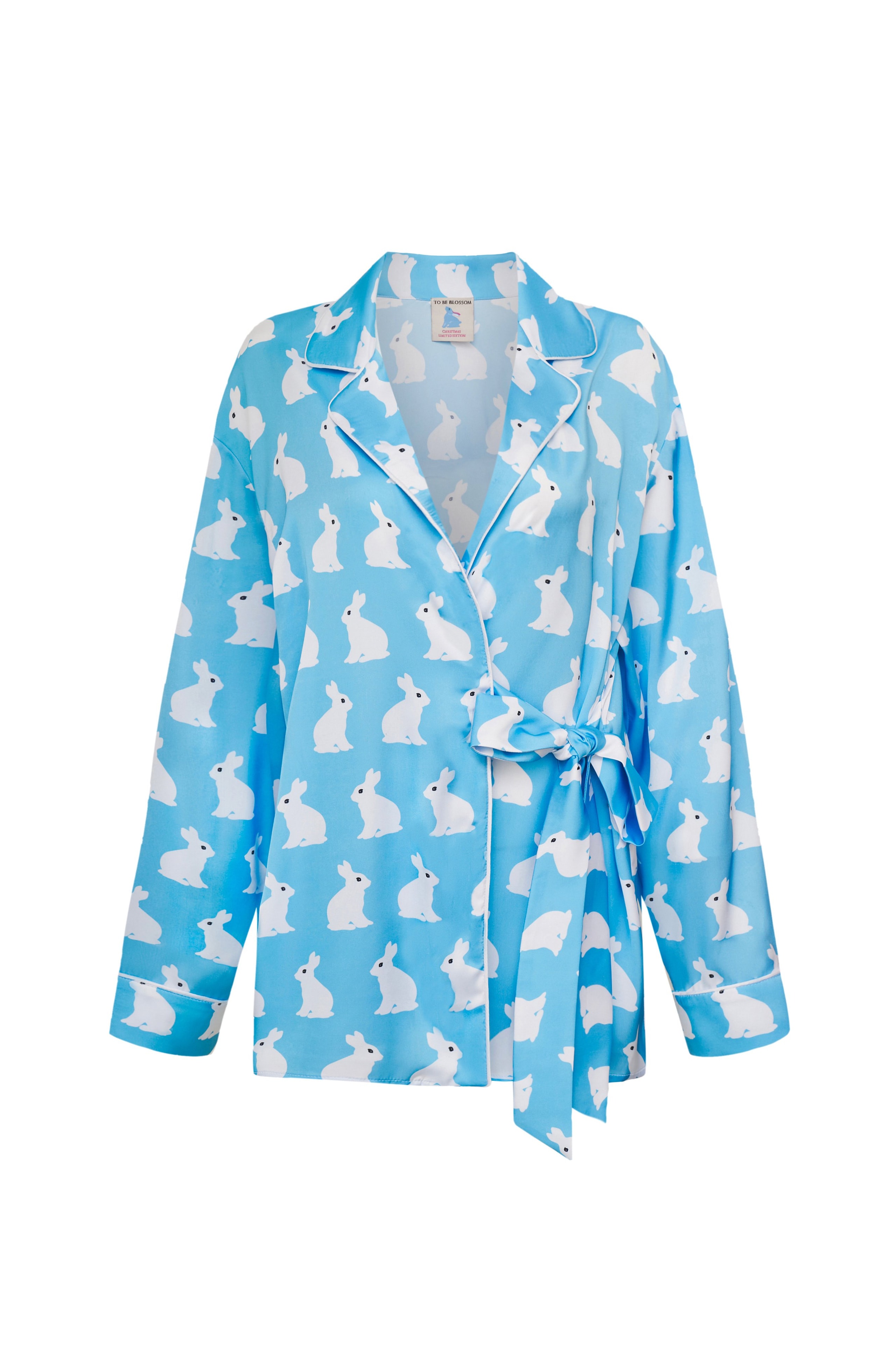 Pyjama-Style Set, Sky blue — photo 2