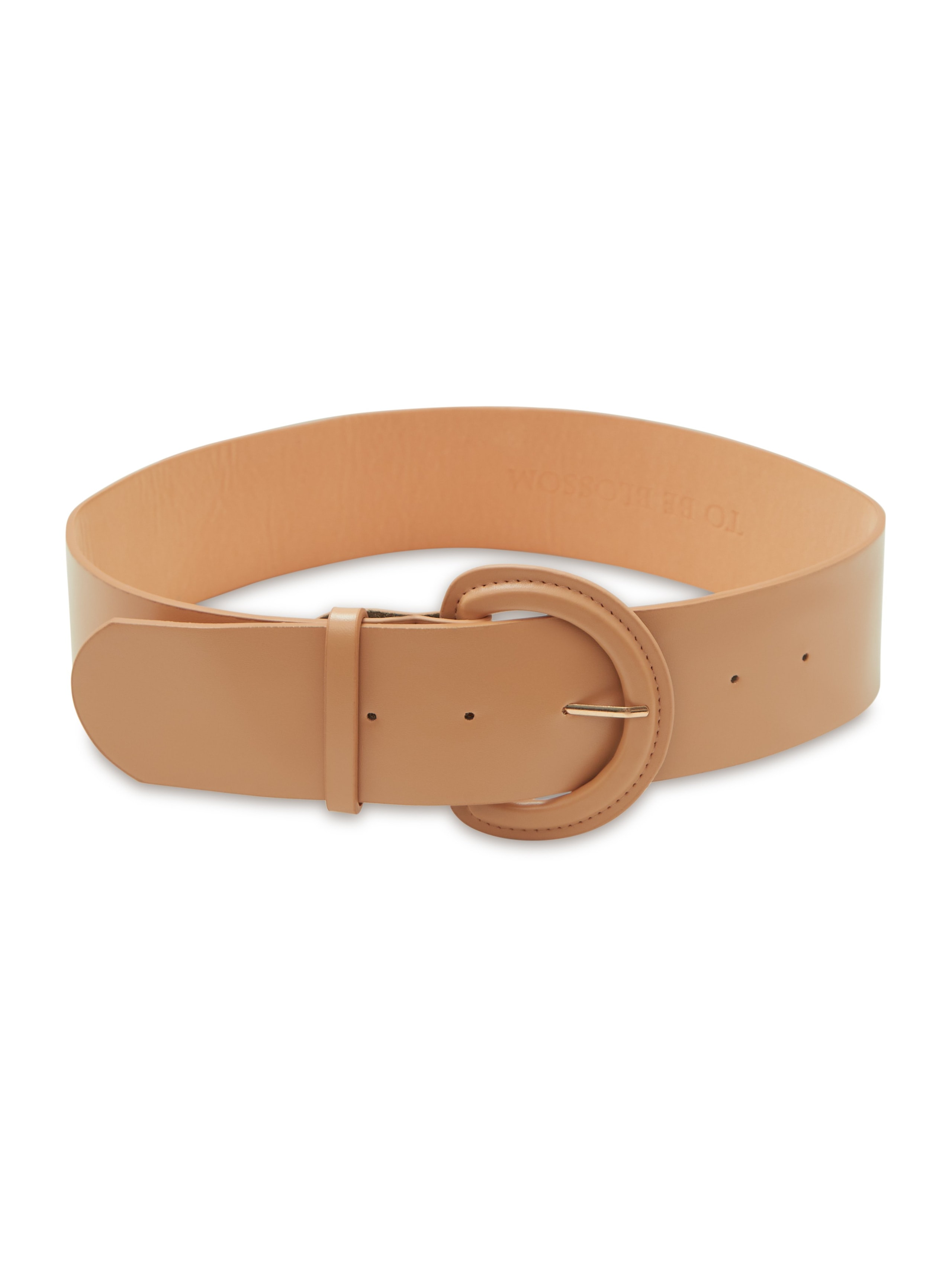 Belt with buckle, Beige — photo 4