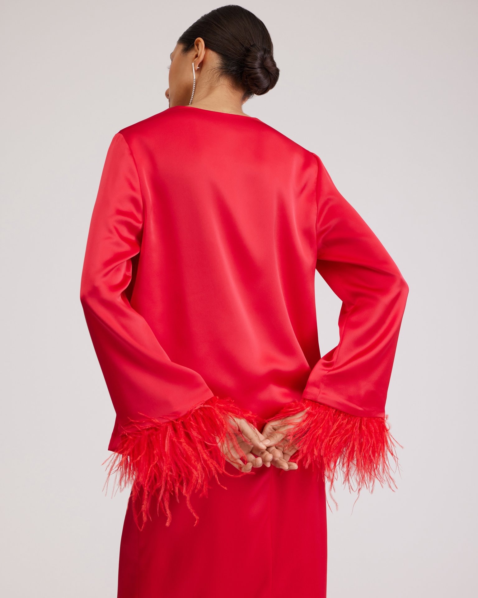 Scarlet Blouse, Red — photo 4