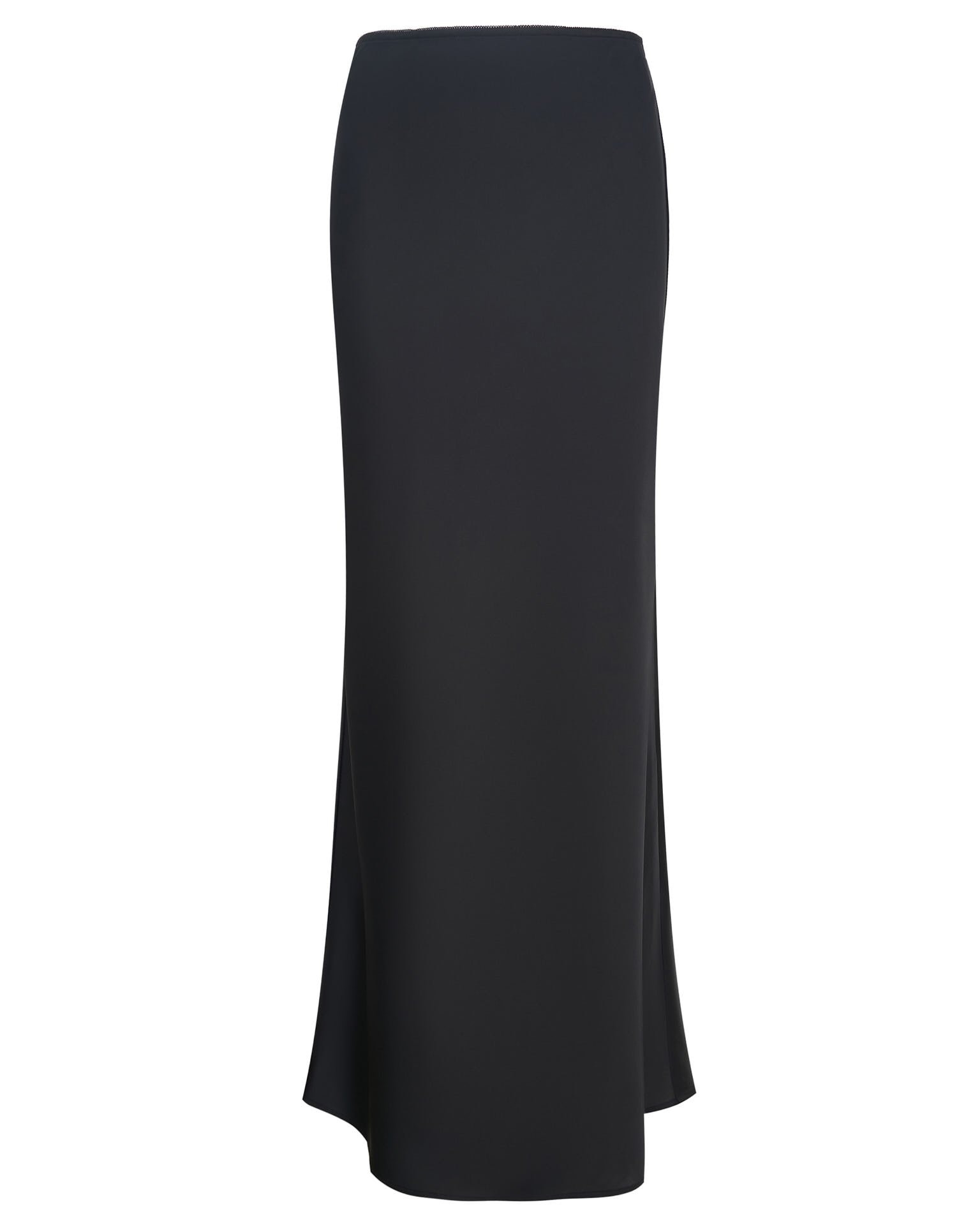 Black maxi skirt, Black — photo 6