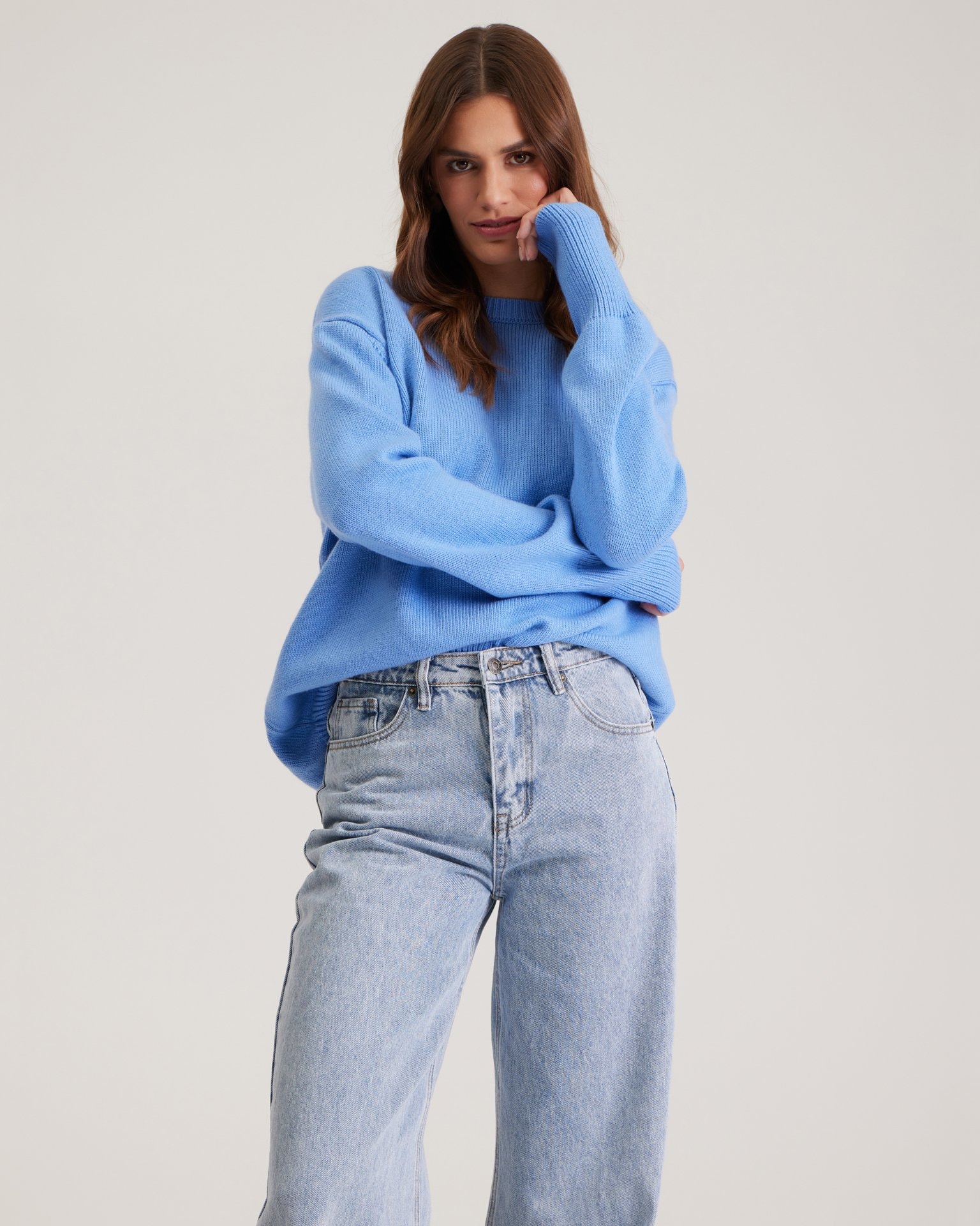 Boyfriend jeans, Blue — photo 6
