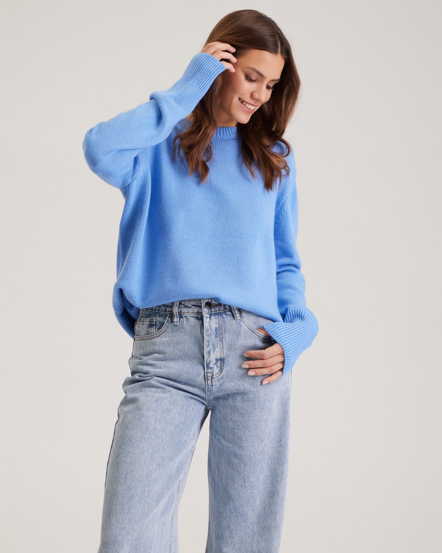 Boyfriend jeans, Blue — photo 4