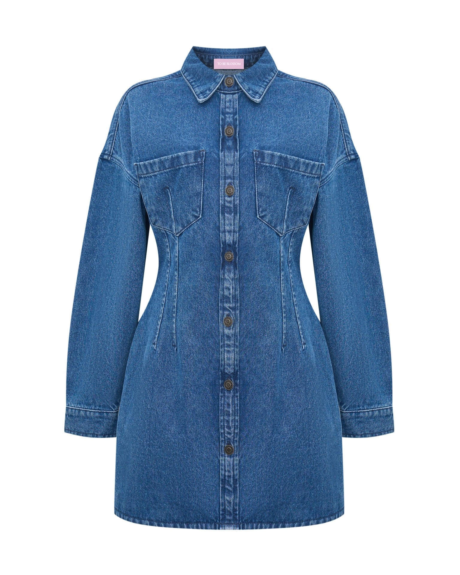 Denim dress, Blue — photo 11