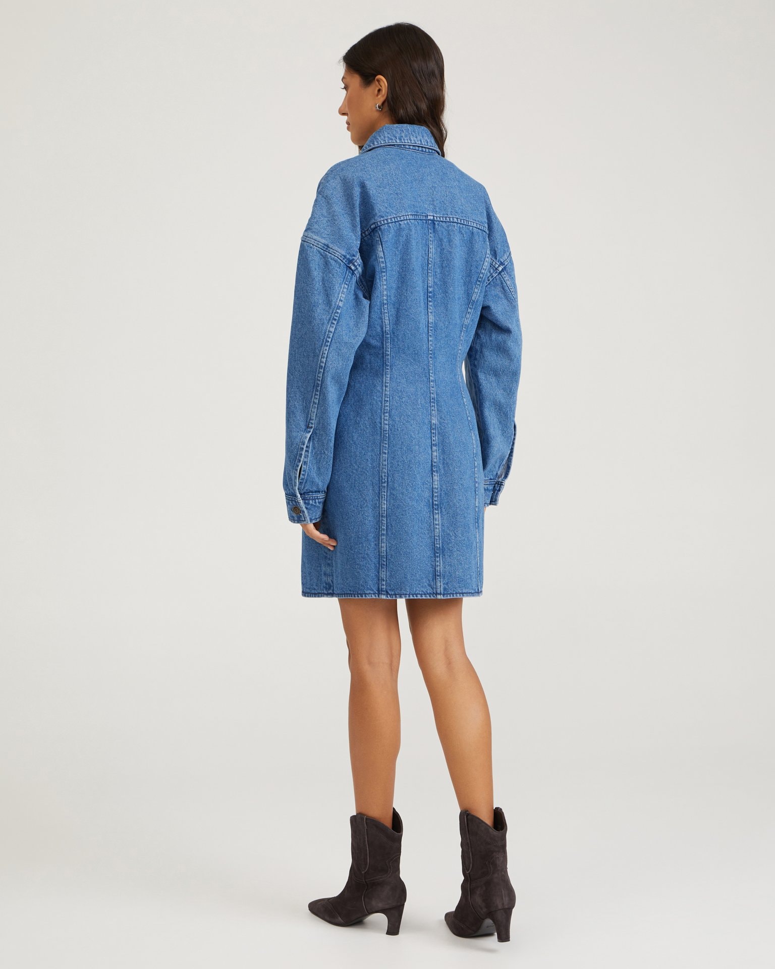 Denim dress, Blue — photo 6