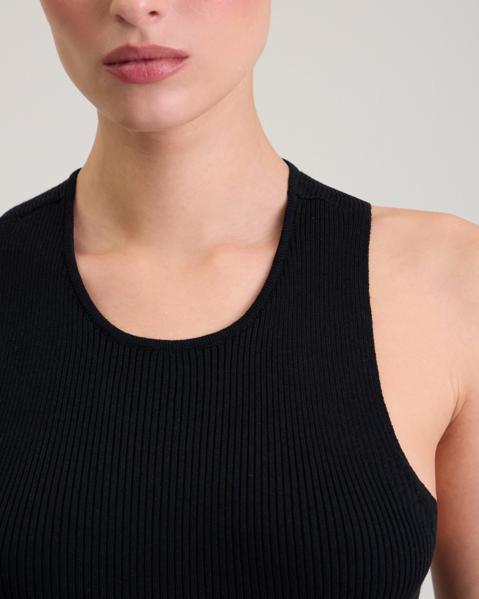 Black dress with an open back, Black — photo 10