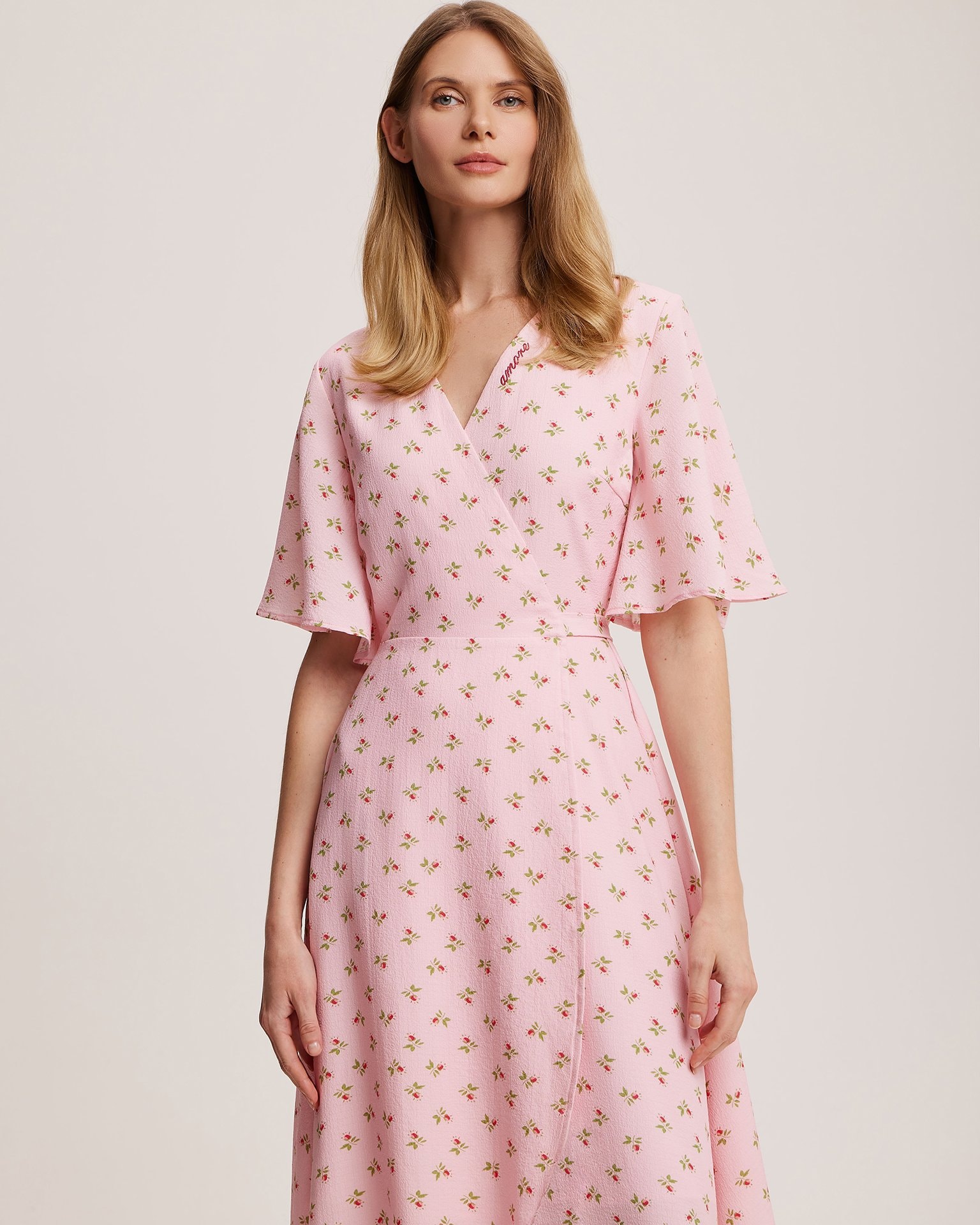 Soft Pink Dress, Pink — photo 3