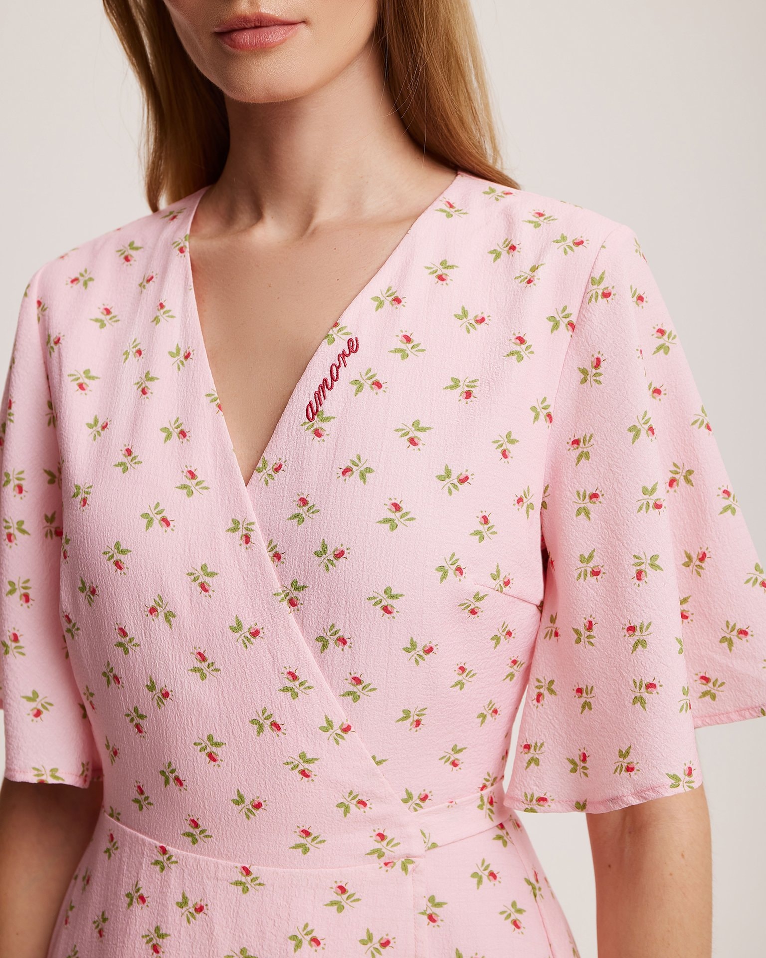 Soft Pink Dress, Pink — photo 7