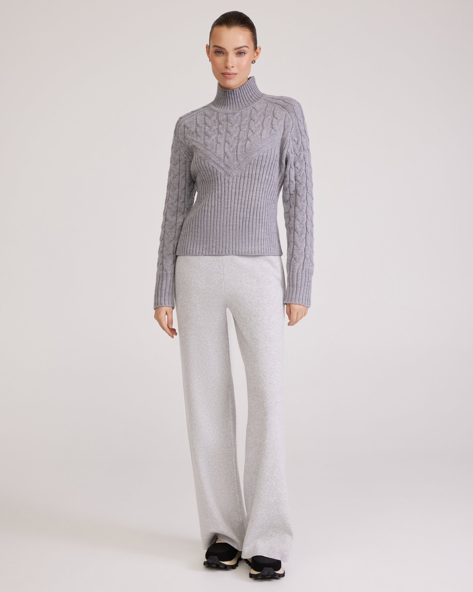 Grey sweater, Grey — photo 4