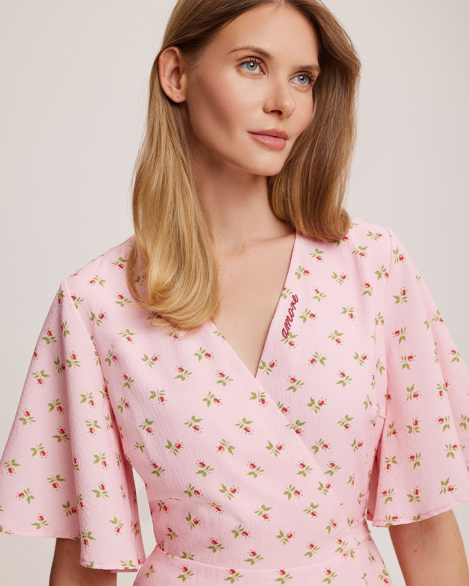 Soft Pink Dress, Pink — photo 6