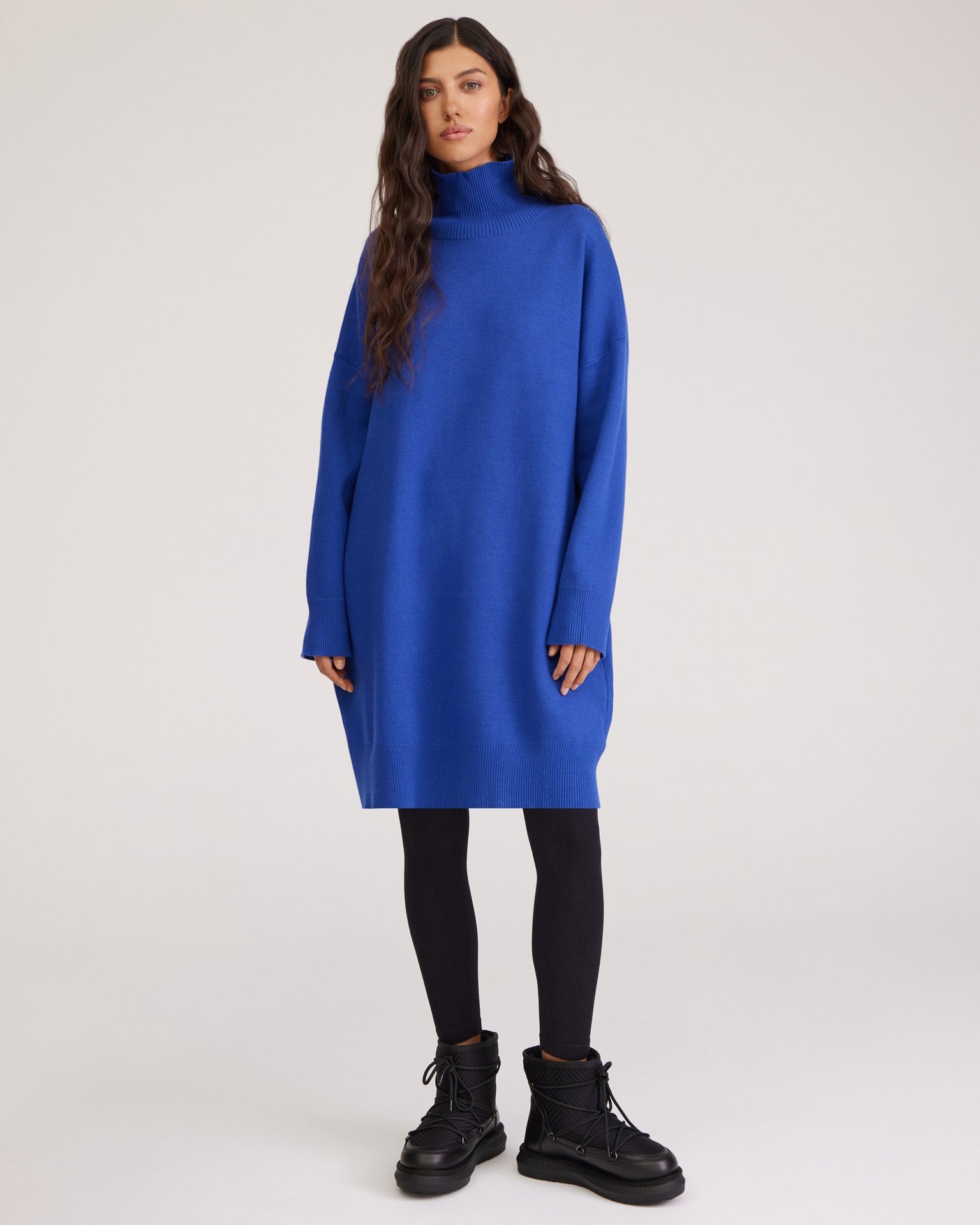 Cocoon dress, Blue — photo 3