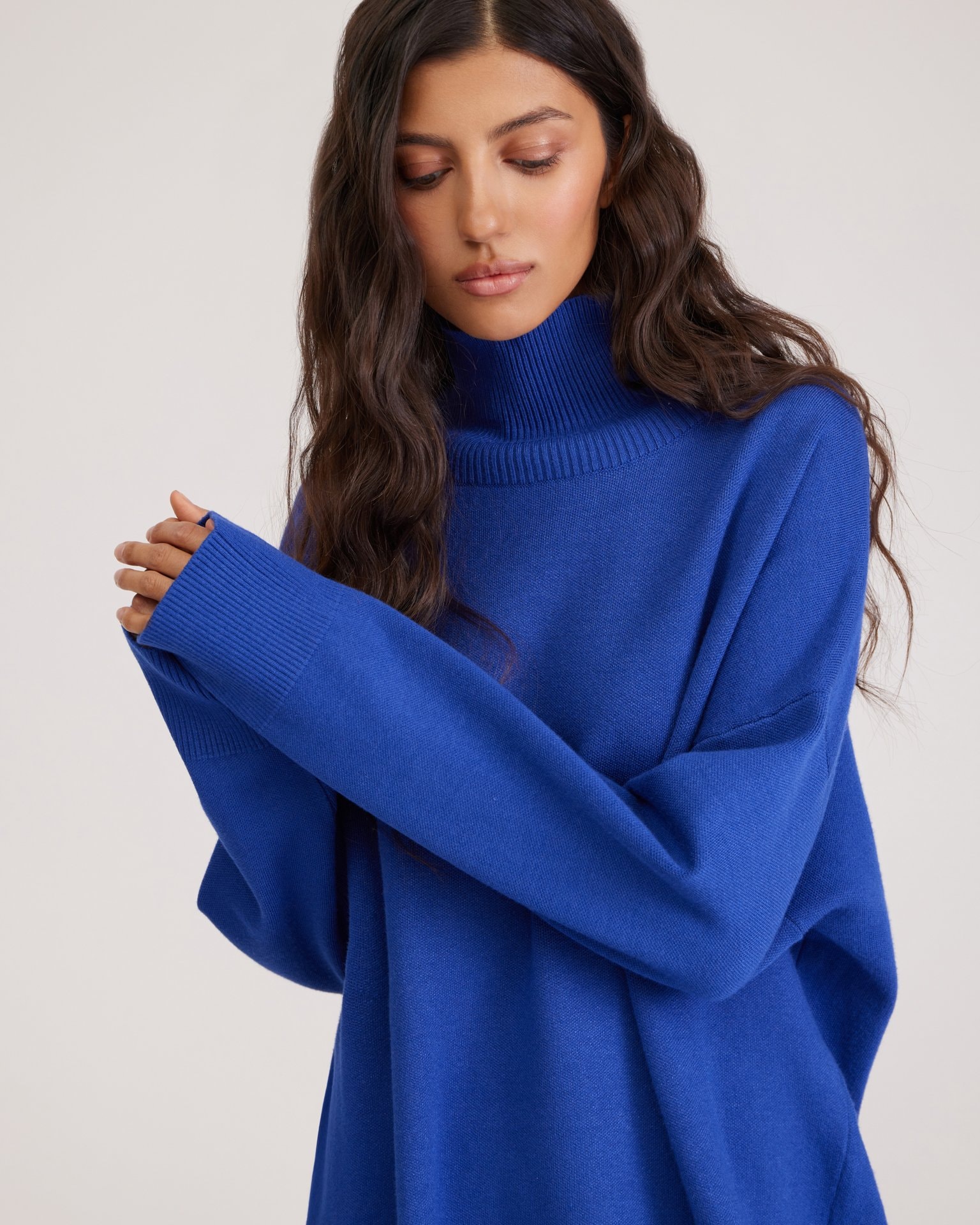 Cocoon dress, Blue — photo 6