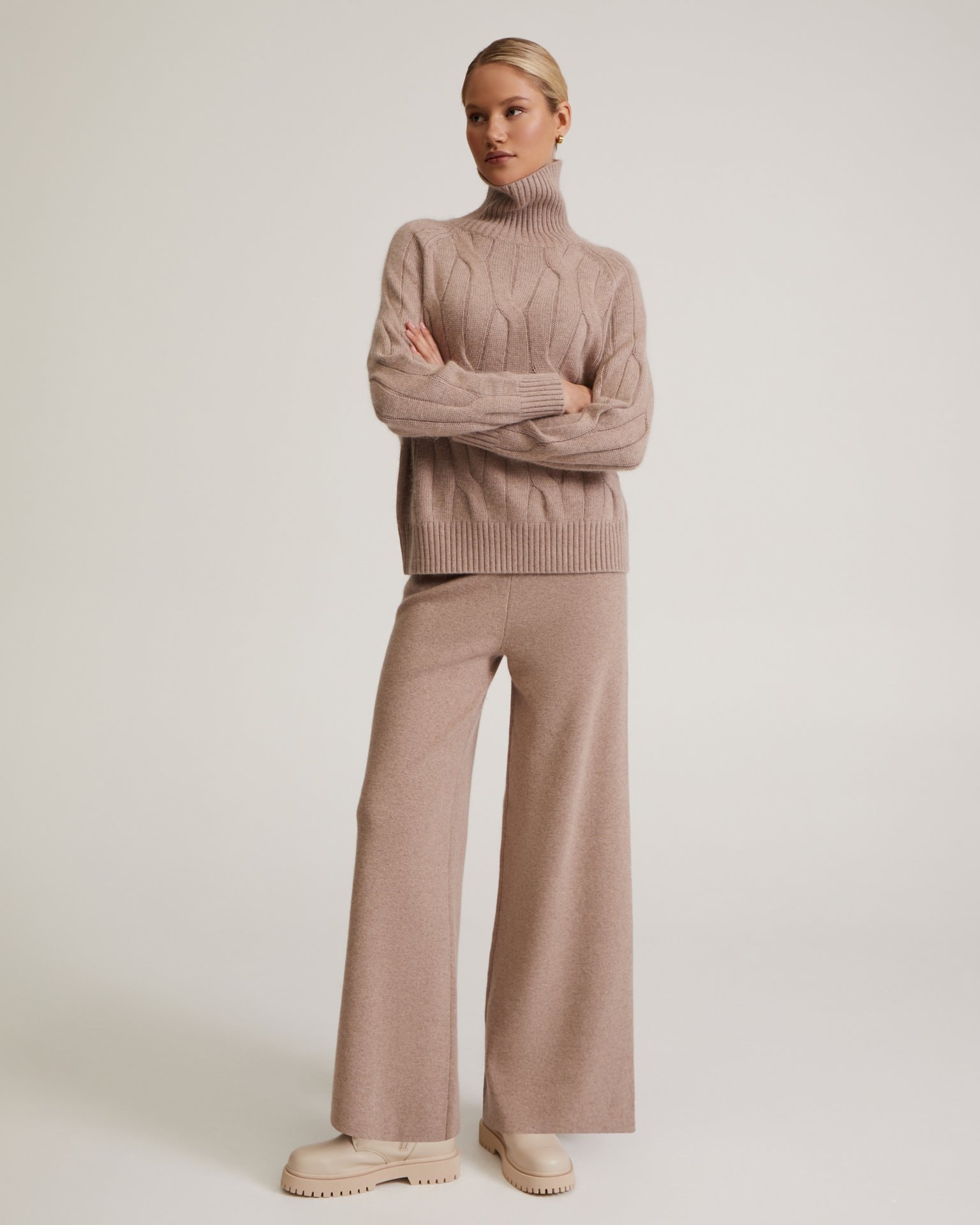 Knit Set, Brown — photo 2
