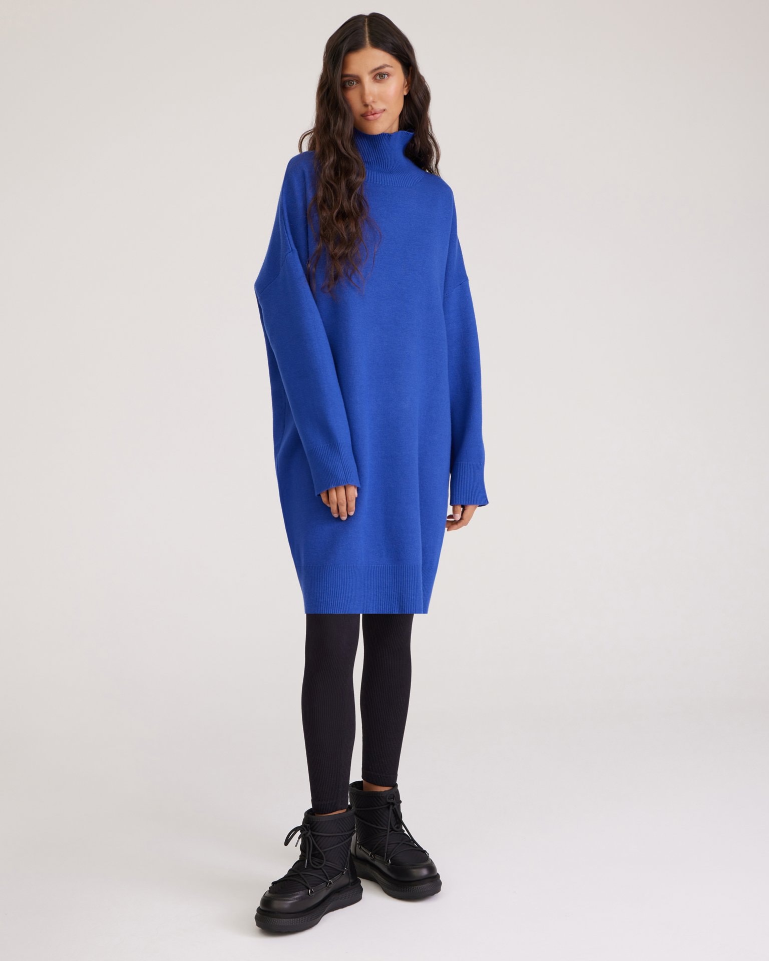 Cocoon dress, Blue — photo 5