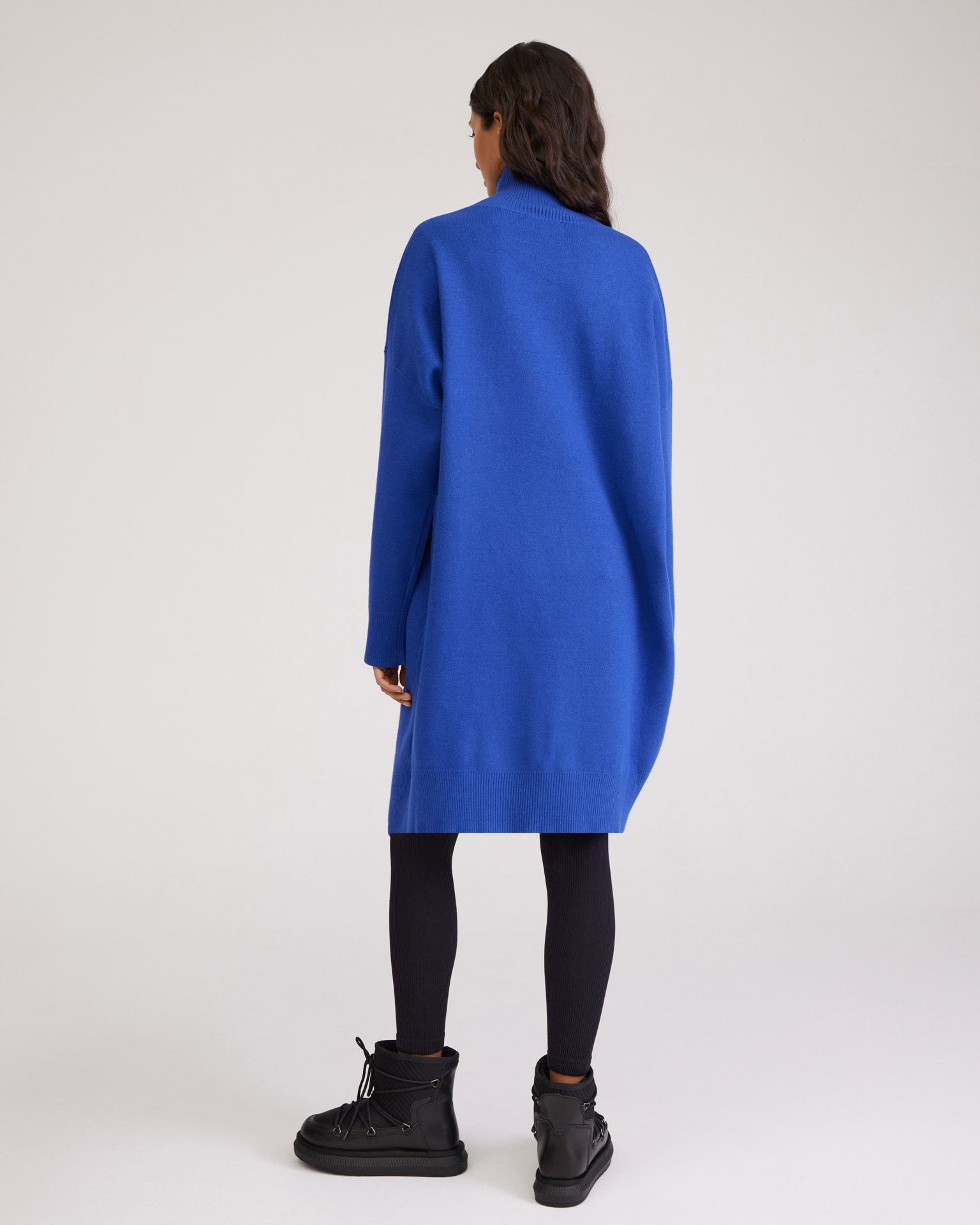 Cocoon dress, Blue — photo 4
